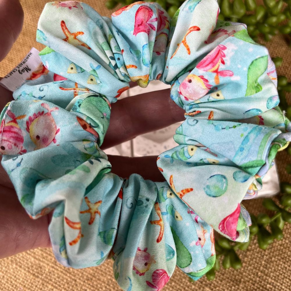 Handmade Scrunchies | Sea Creatures