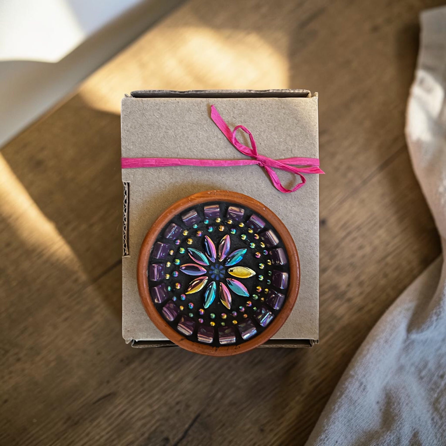 Mosaic DIY Kit. Bee/ Butterfly Mosaic Bath.