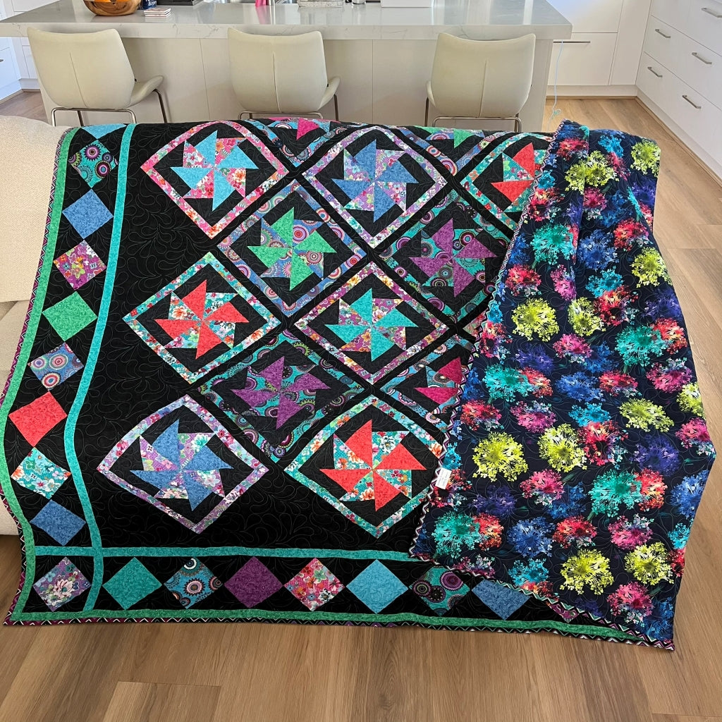 handmade patchwork quilt australia - queen sized
