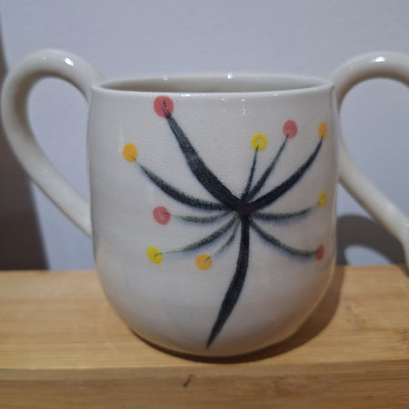 Twin Coffee Mugs - Dandelion