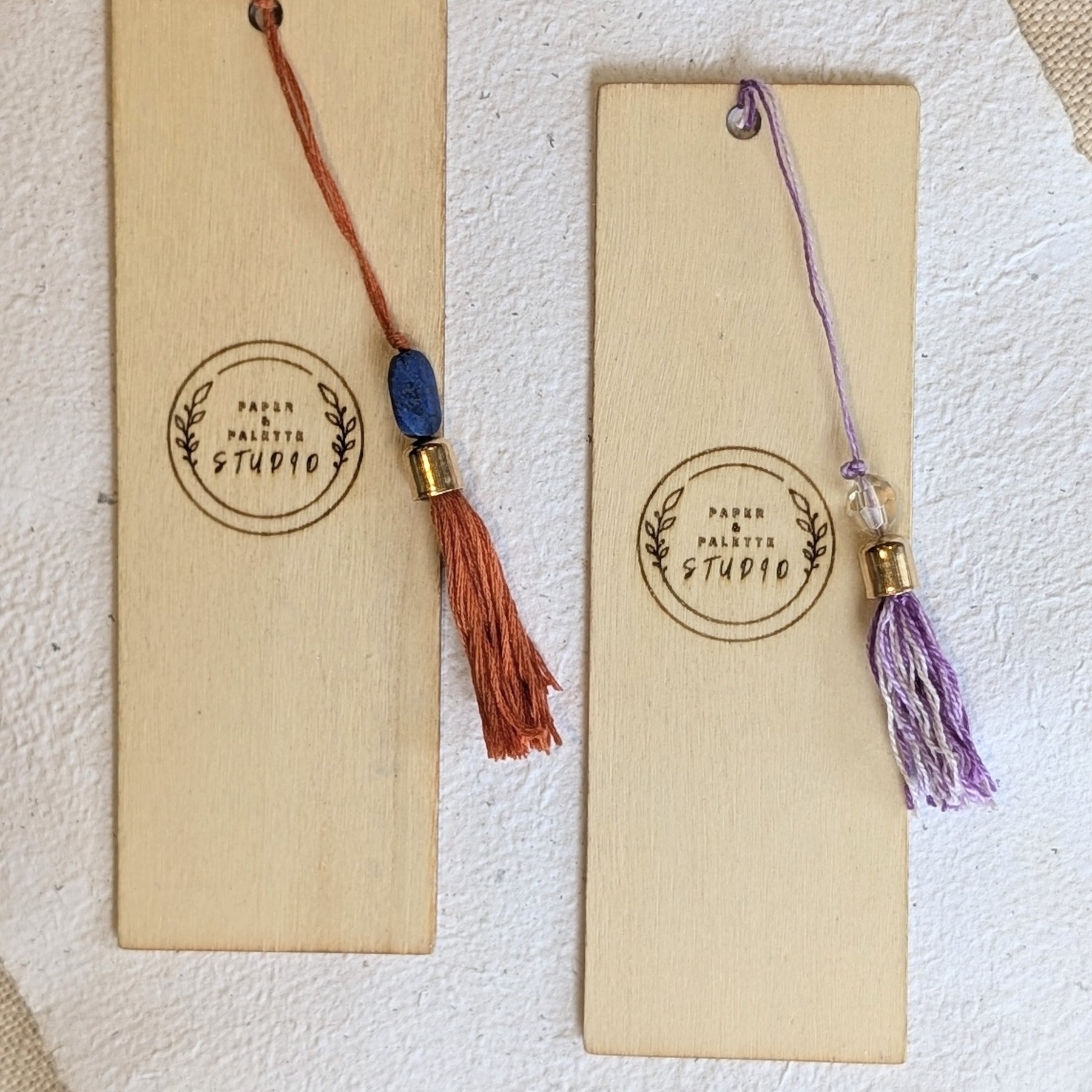 Handmade Watercolour Iris Bookmark | Framed Mini Artwork for Book Lovers
