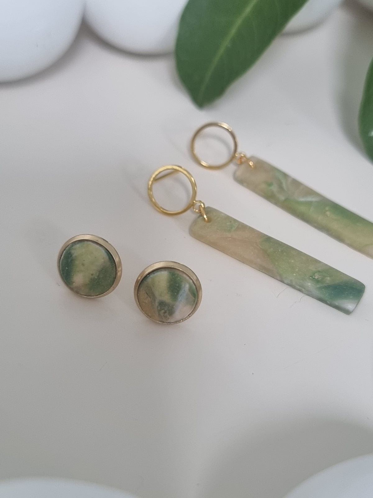 Sage Marble Ovals