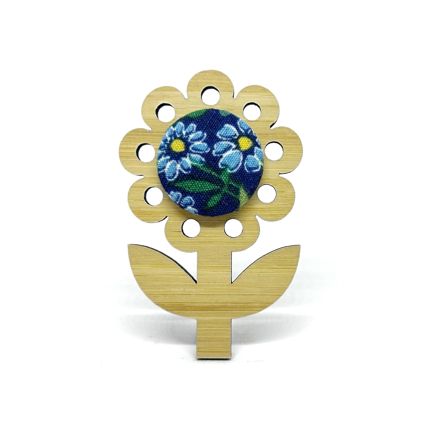 Kimono Brooches - Birdie and Sunflower