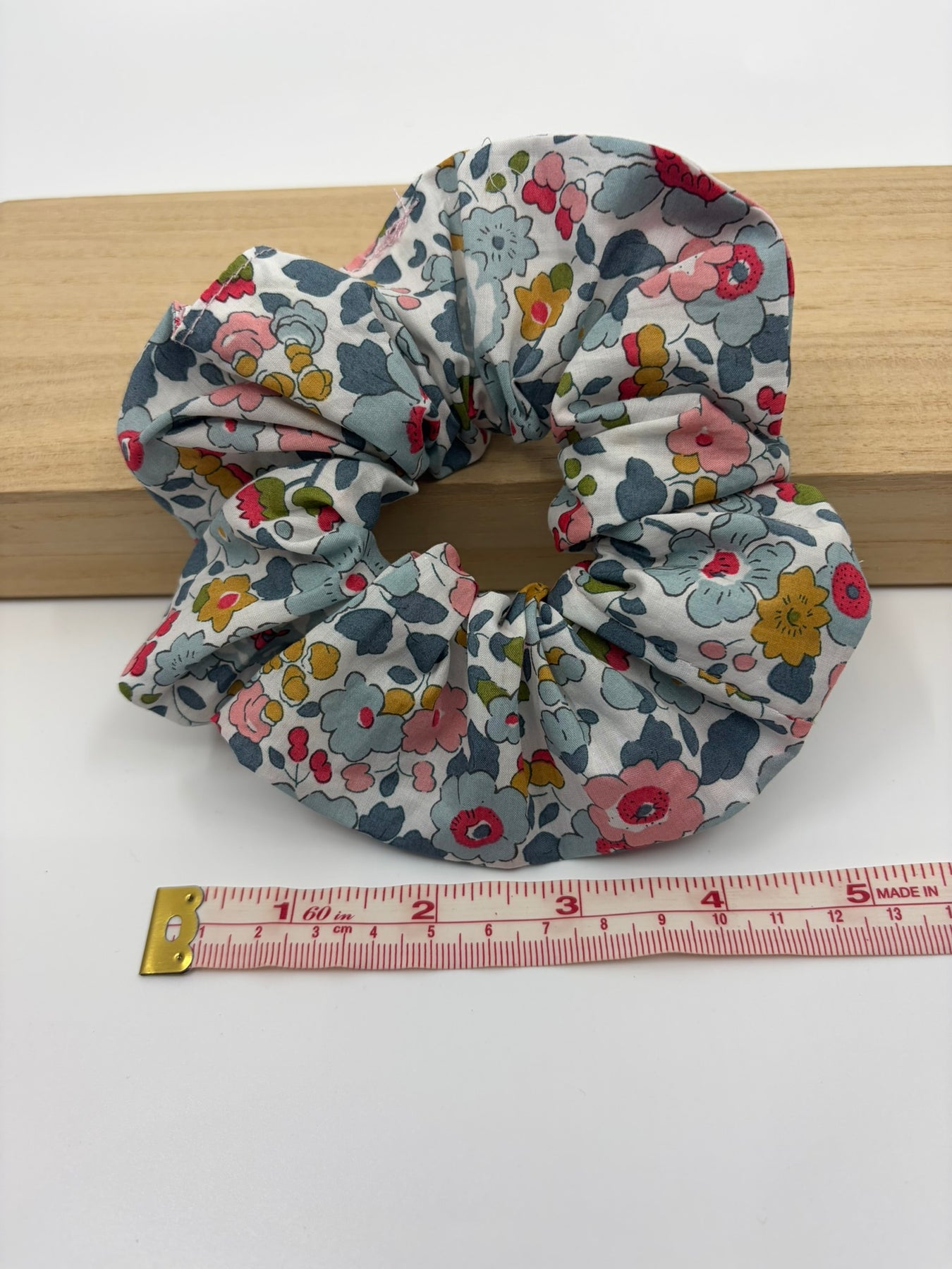 (Copy) Liberty Fabric Luxury Handmade gift box including a zipper pouch, ear rings and scrunchie