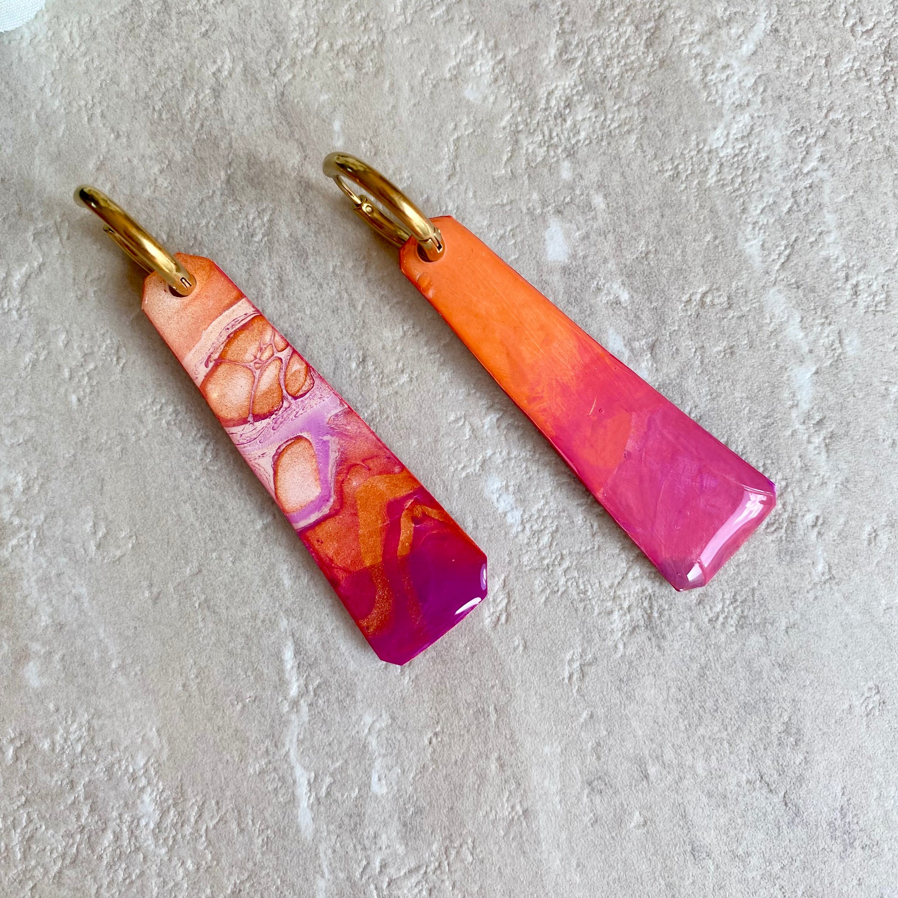 Colourful Art Handmade Earrings