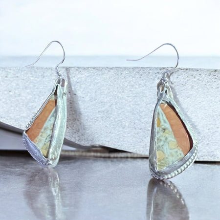 “Ulladulla” Brecciated Jasper Earrings