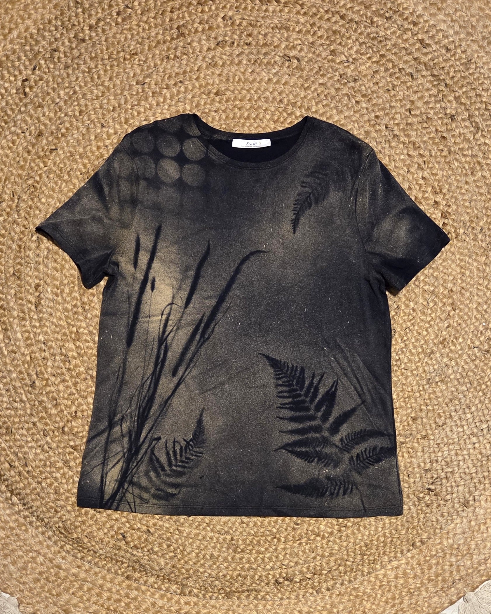Botanical T-Shirt - Various Sizes - Natural Stencil - Last of this Collection