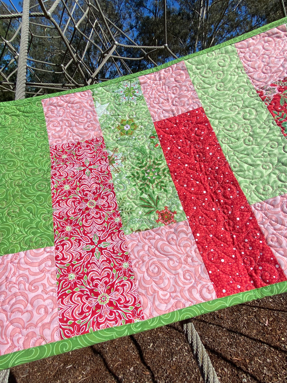 Quilted Christmas Table Runners