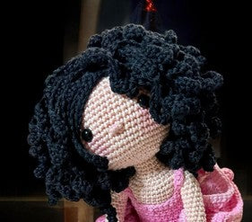 Crochet Mermaid with removable tail