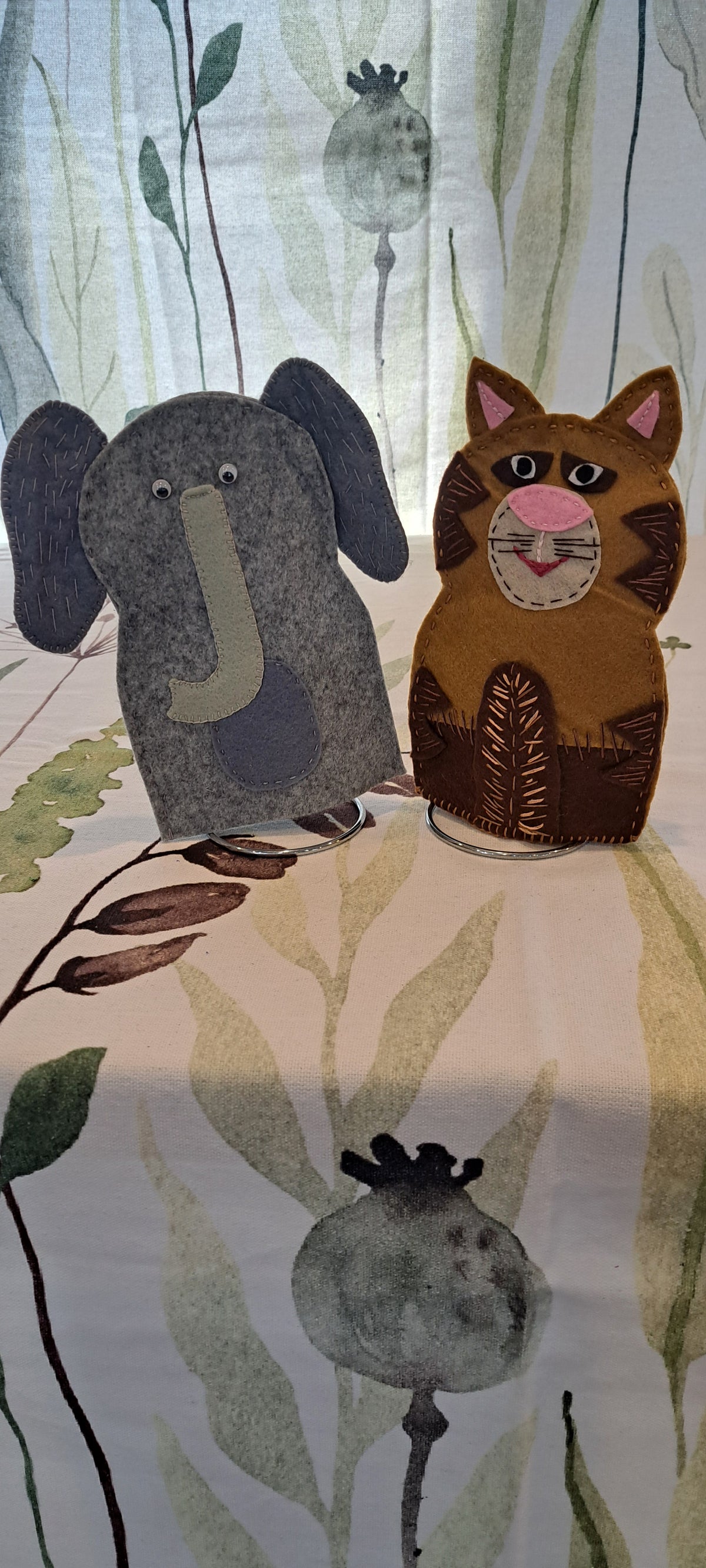 Children’s Playtime Felt Hand Puppets Selection D