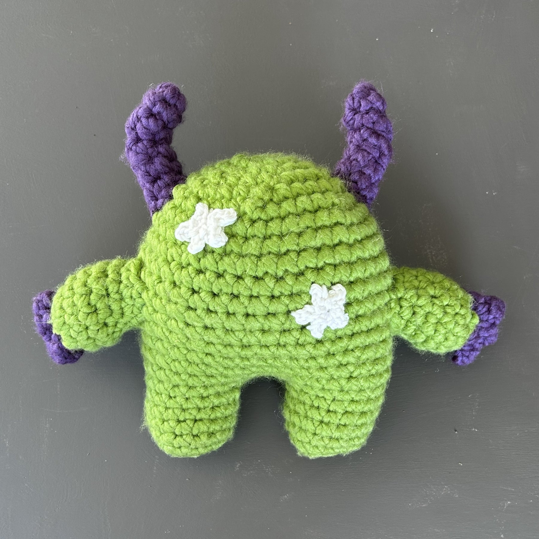 Monty the Comfort Monster with Glow Stars - Green