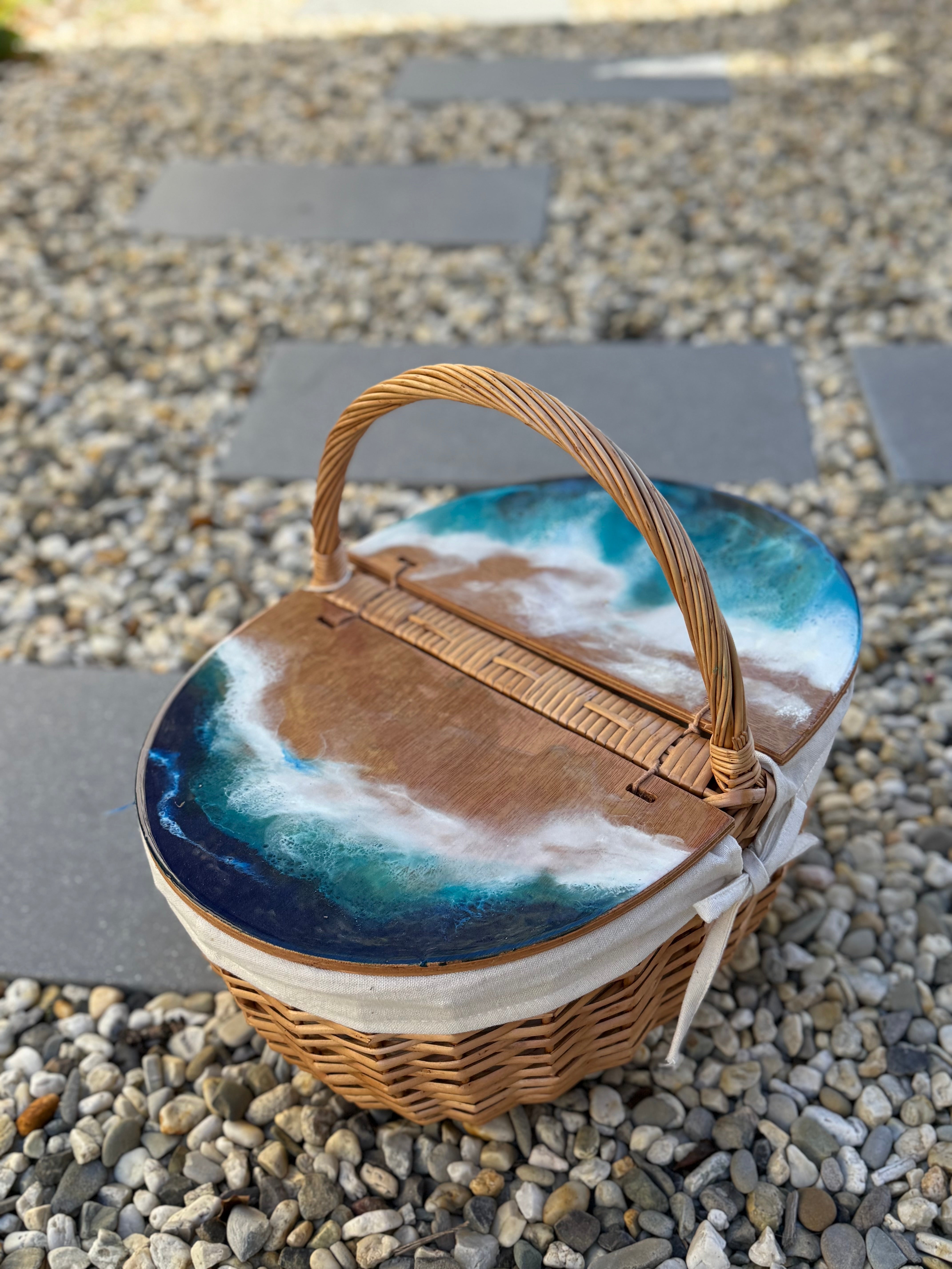 Picnic basket | picnic | Beachside | homeware | home decor |
