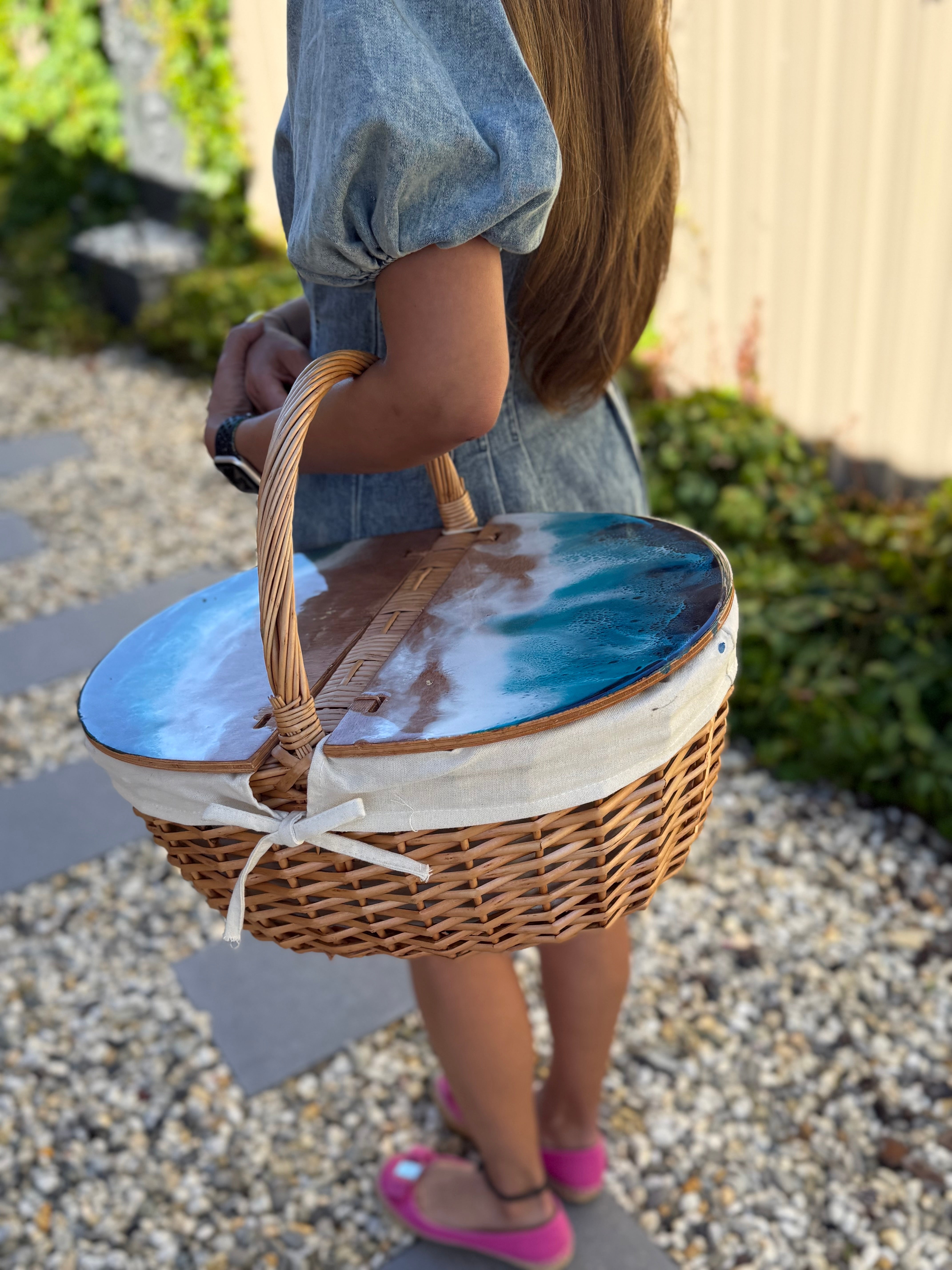 Picnic basket | picnic | Beachside | homeware | home decor |