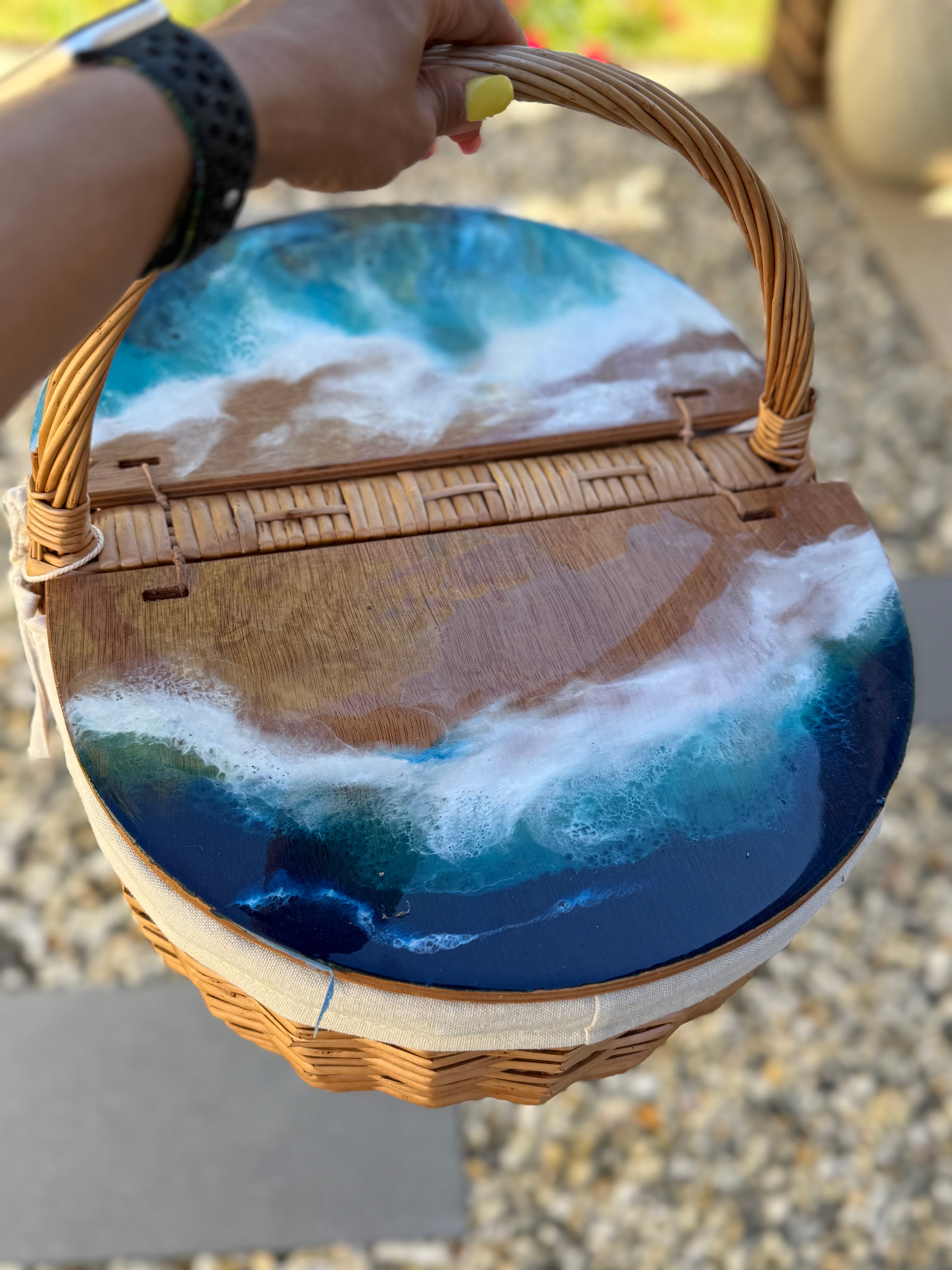 Picnic basket | picnic | Beachside | homeware | home decor |