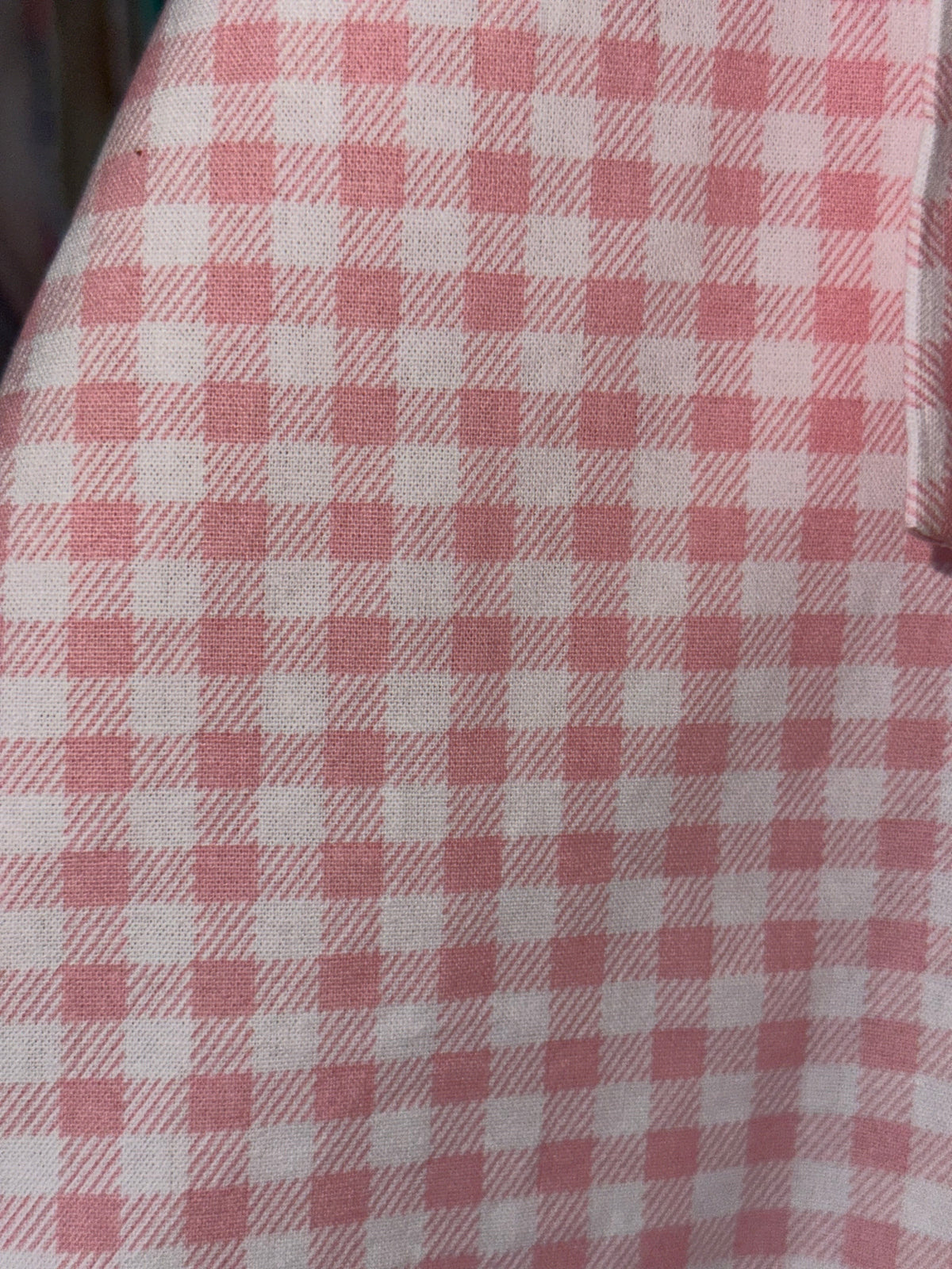 Baby Pink Gingham Handmade Overalls/Gingham Collection
