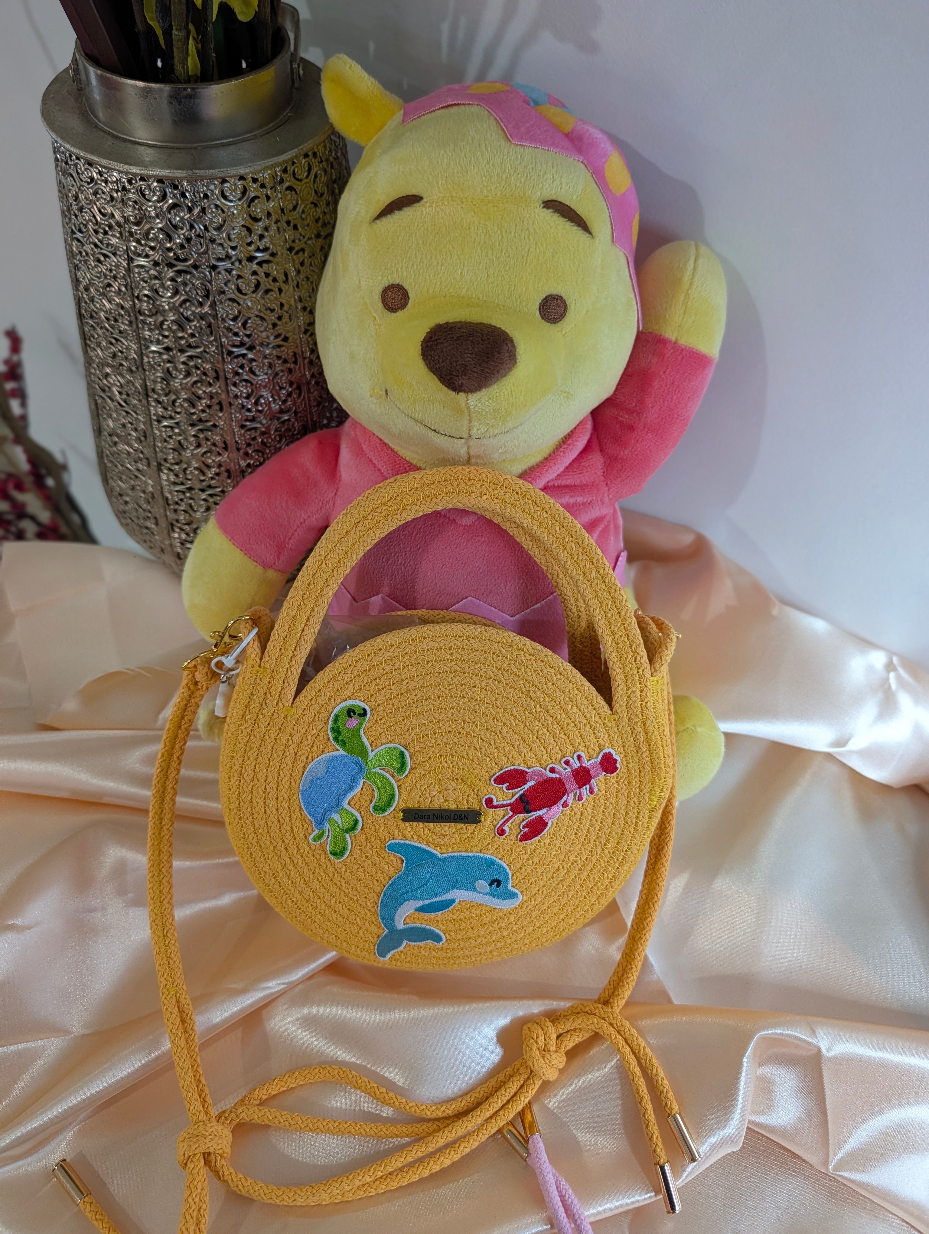 Little Joy Handmade Kids Cotton Cord Bags