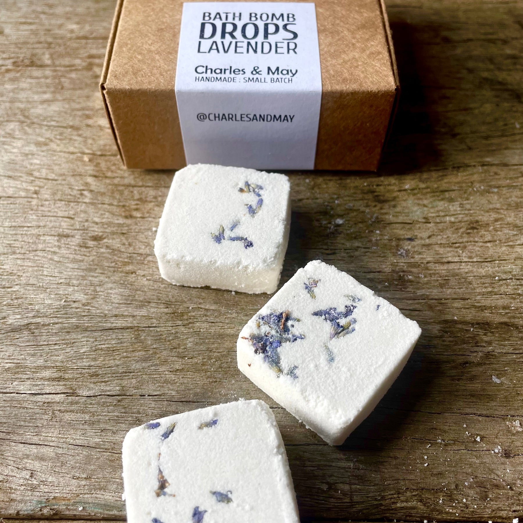 LAVENDER BATH BOMB DROPS