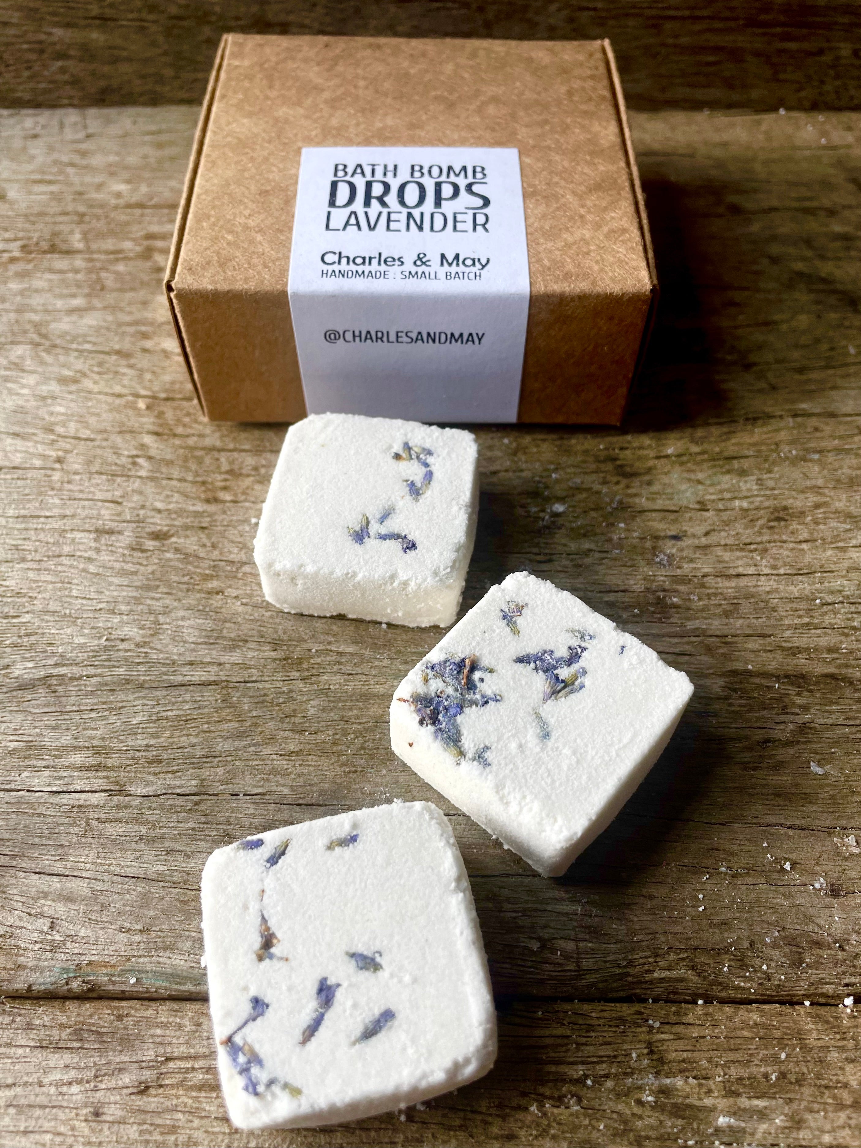 LAVENDER BATH BOMB DROPS