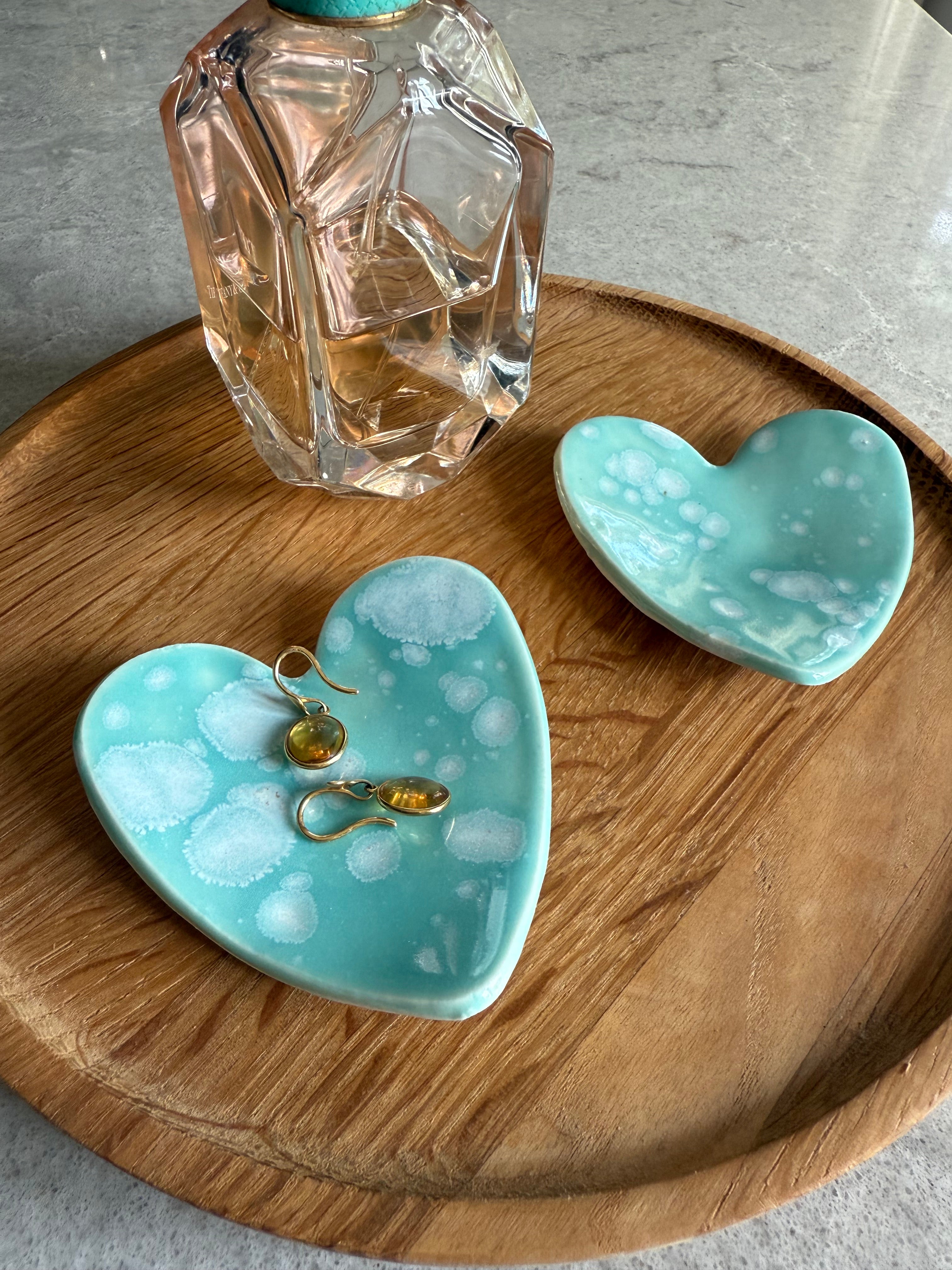 Handmade Trinket Dish | Heart Shaped | Jewellery