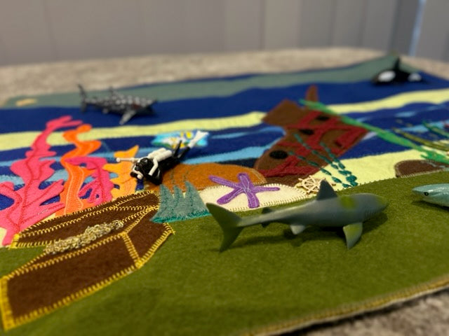 Children's Playmat Under the Sea A