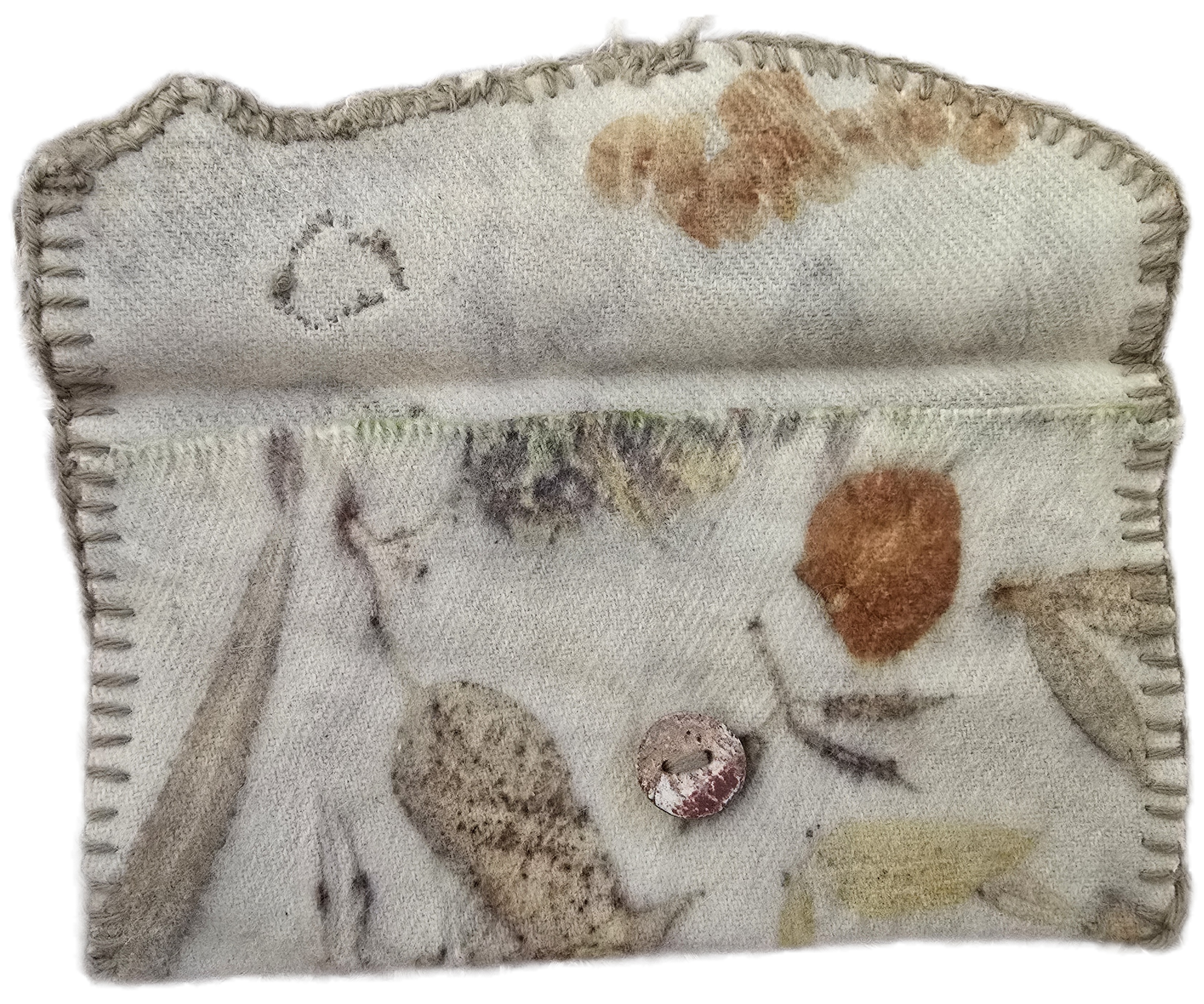 Eco Printed Pouch Wallet