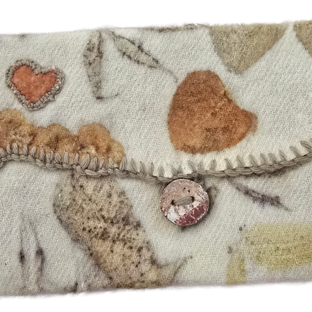 Eco Printed Pouch Wallet