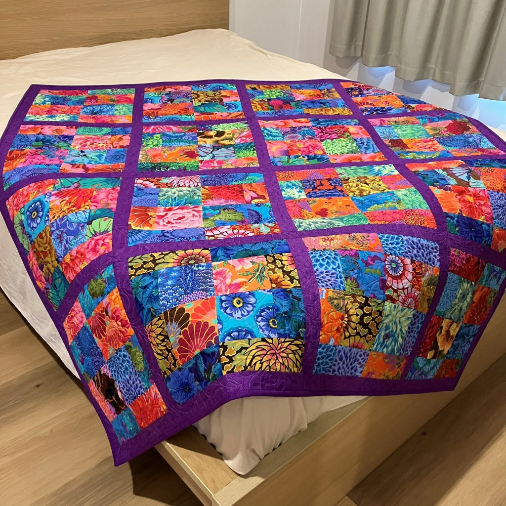 patchwork quilt handmade Australia - lap quilts