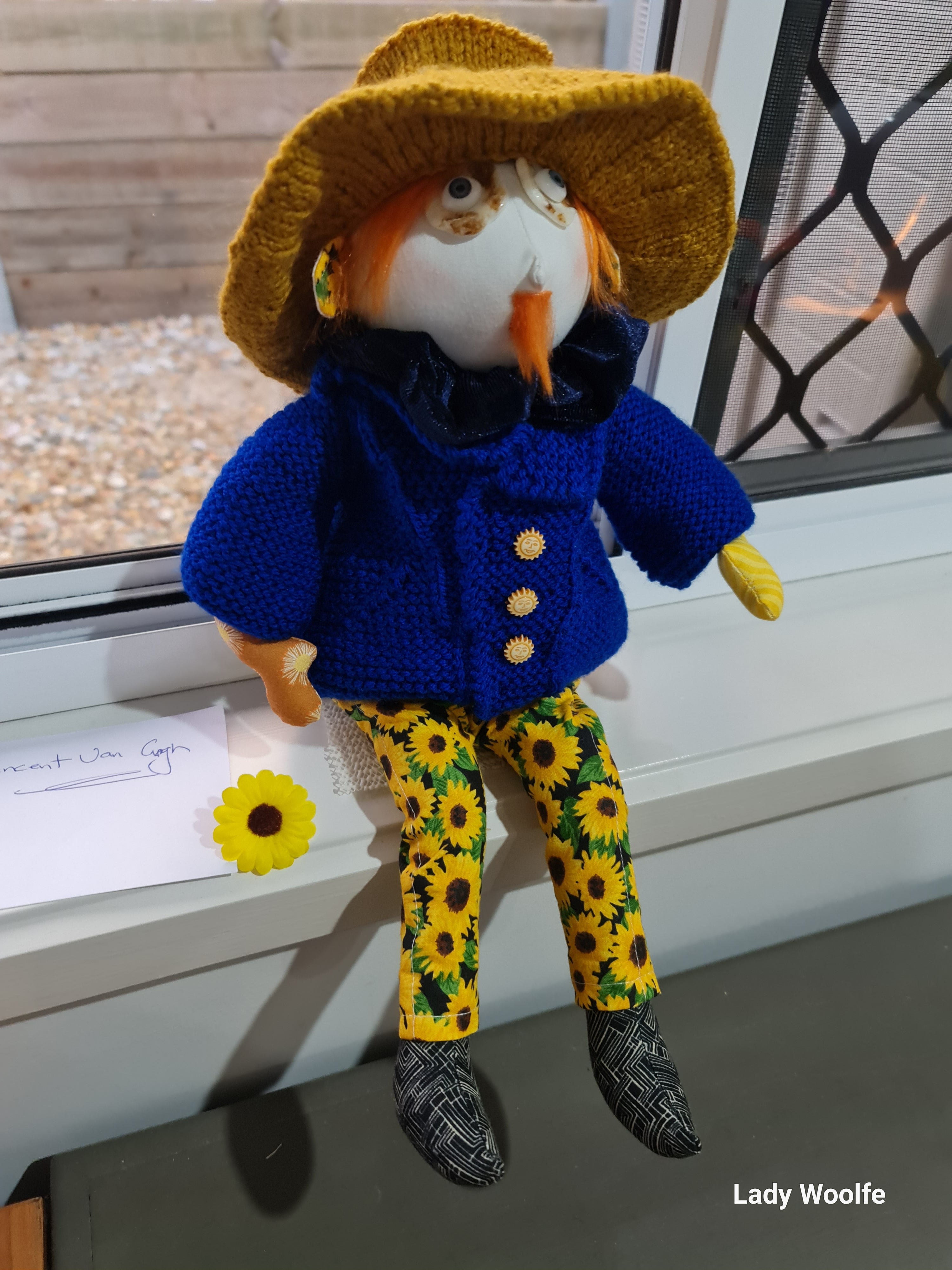Handmade Art Doll - Vincent Van Gogh
