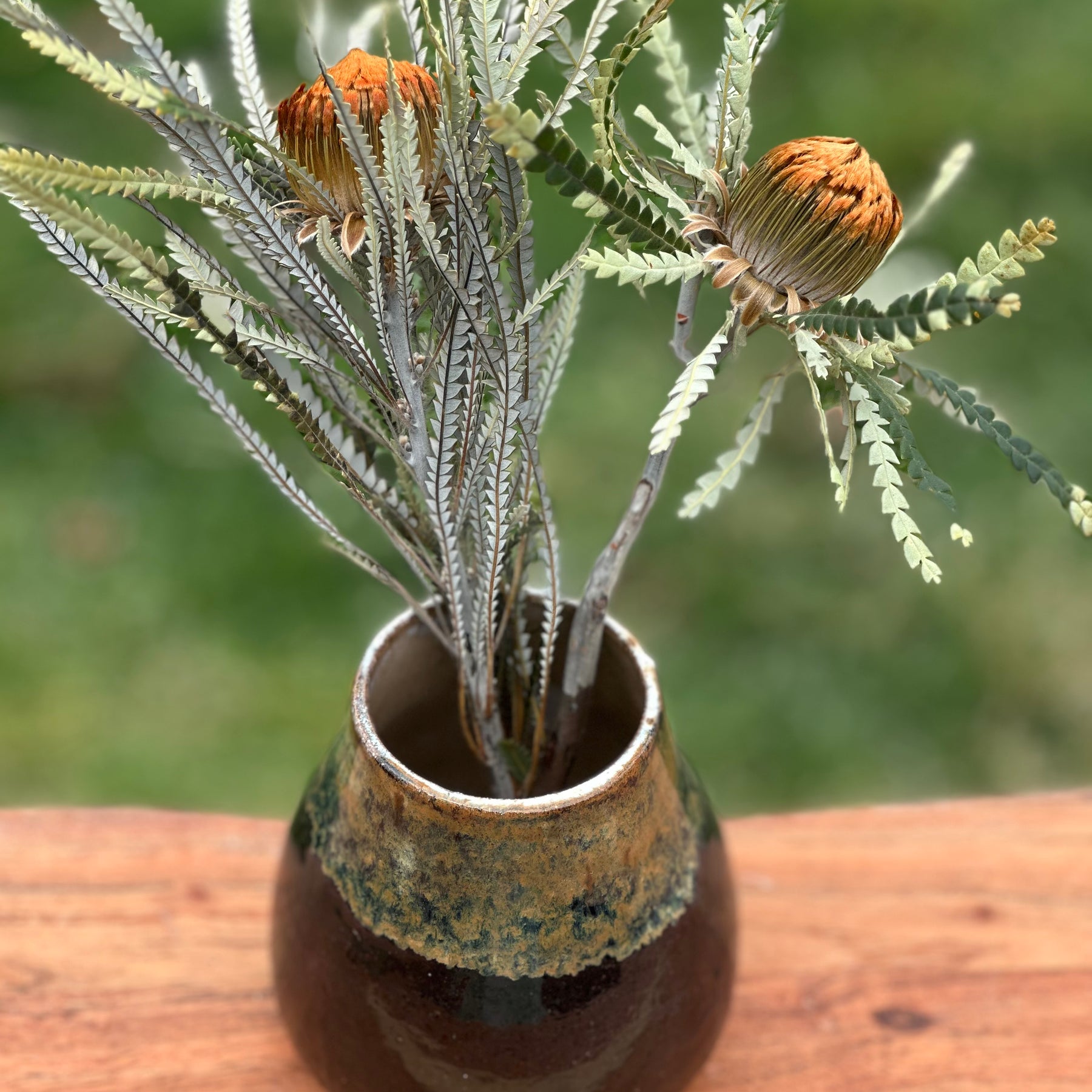 Stoneware Vessel | Handmade Ceramic Tableware | Tigers Eye