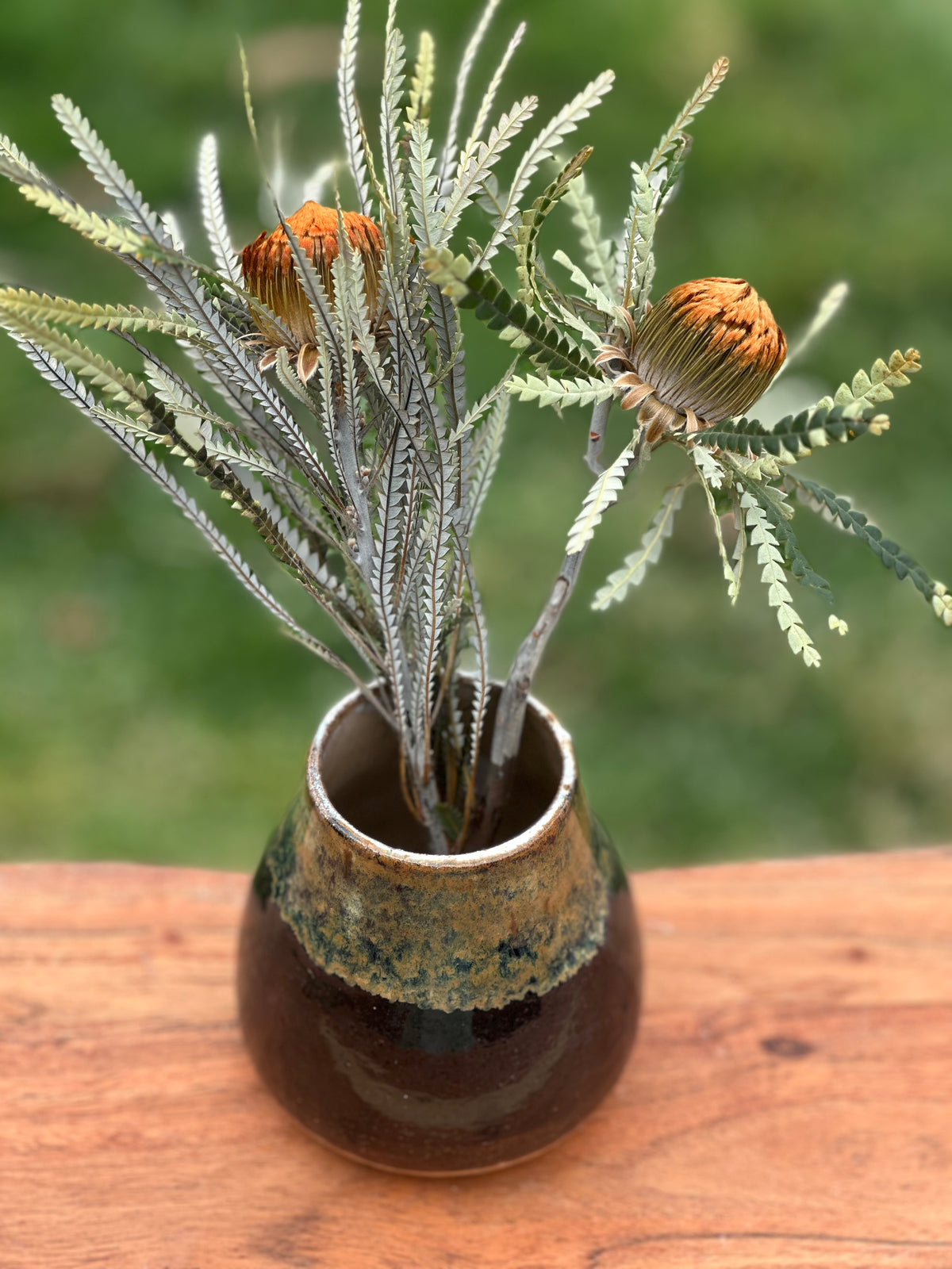 Stoneware Vessel | Handmade Ceramic Tableware | Tigers Eye