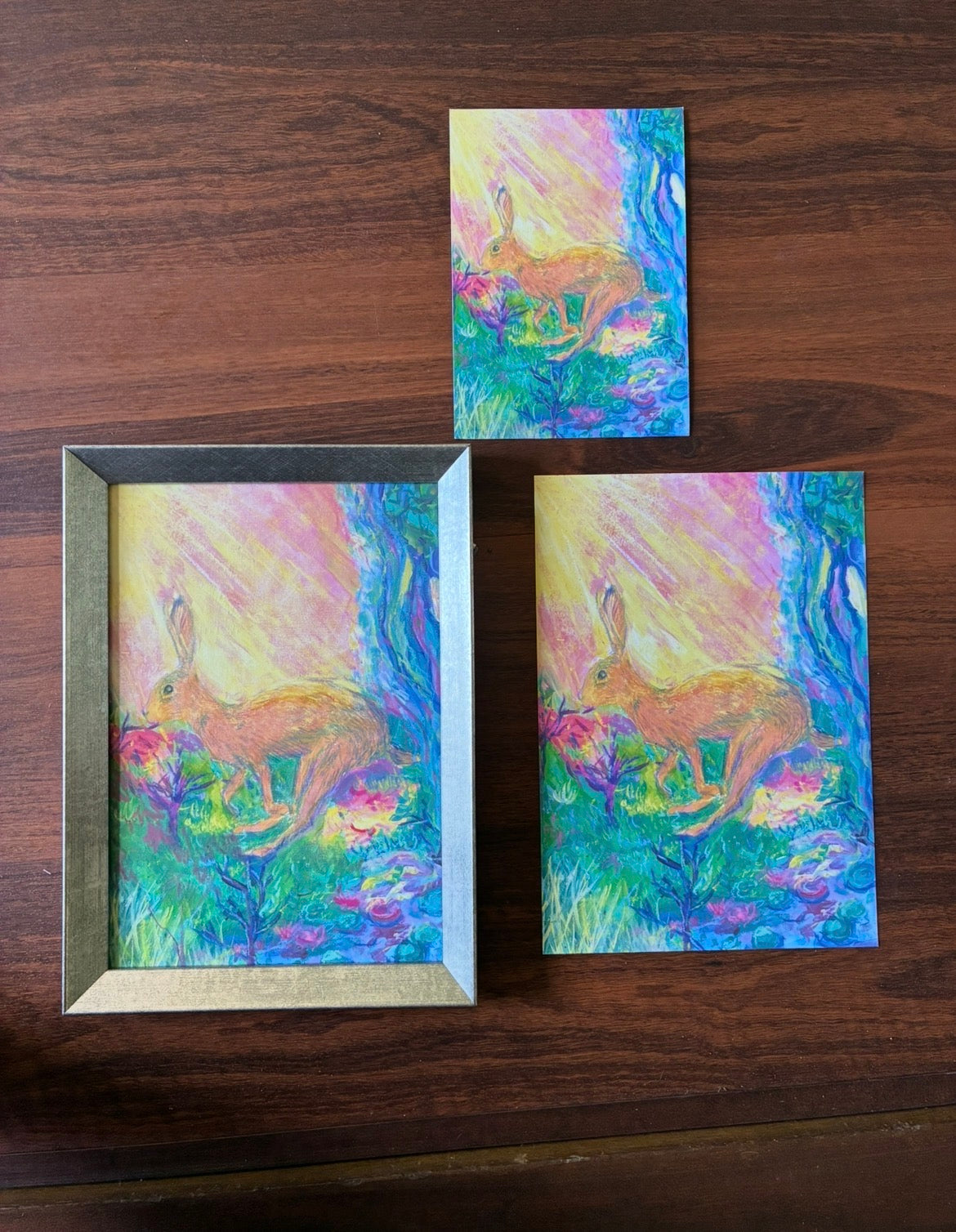 Whimsical Rabbit Print