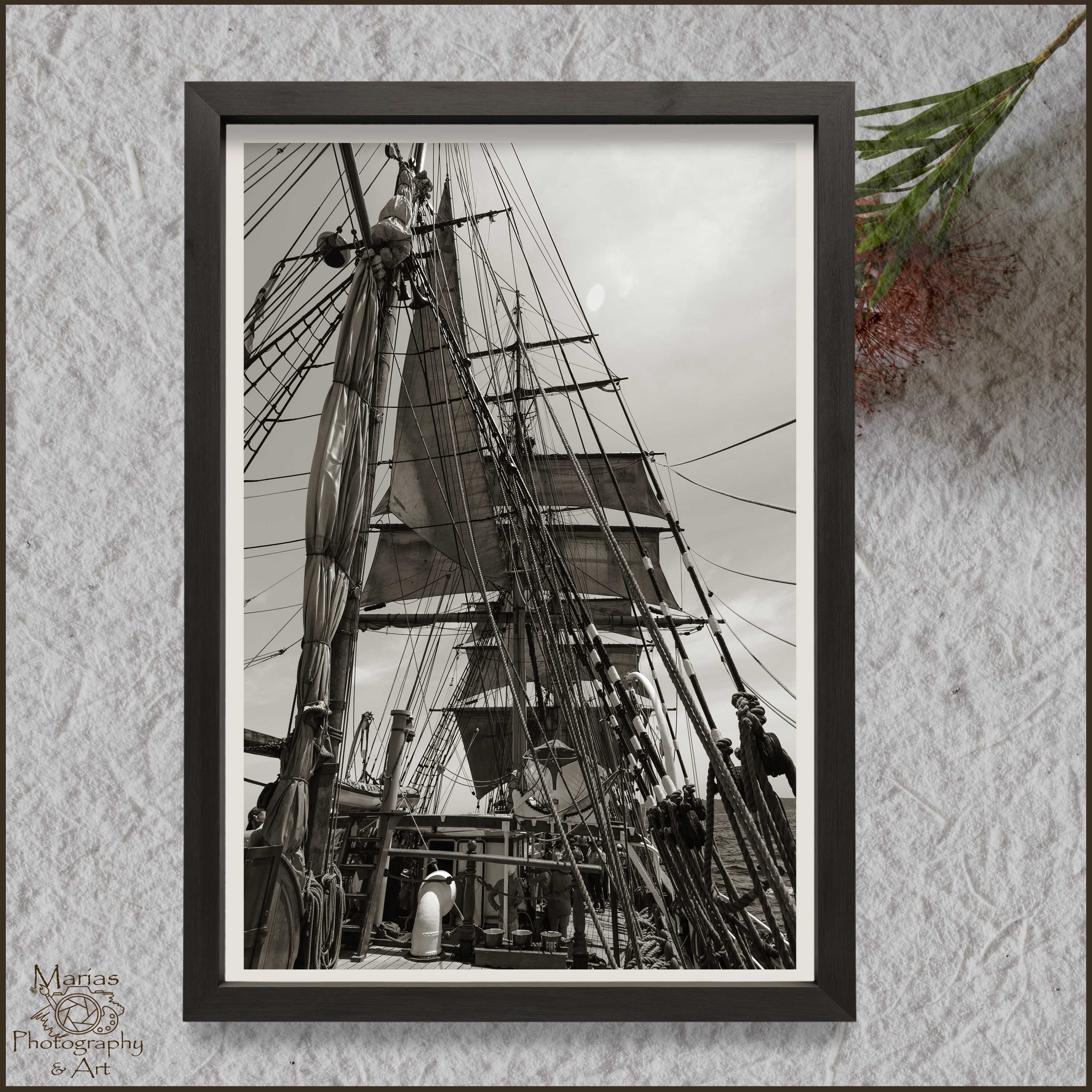 Photographic print | Wall Art | Old time sailing