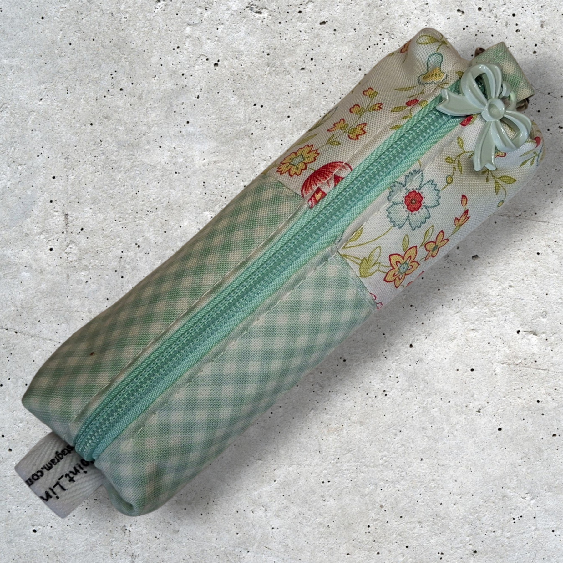 Mini Makeup Pouch (Blue/Green)