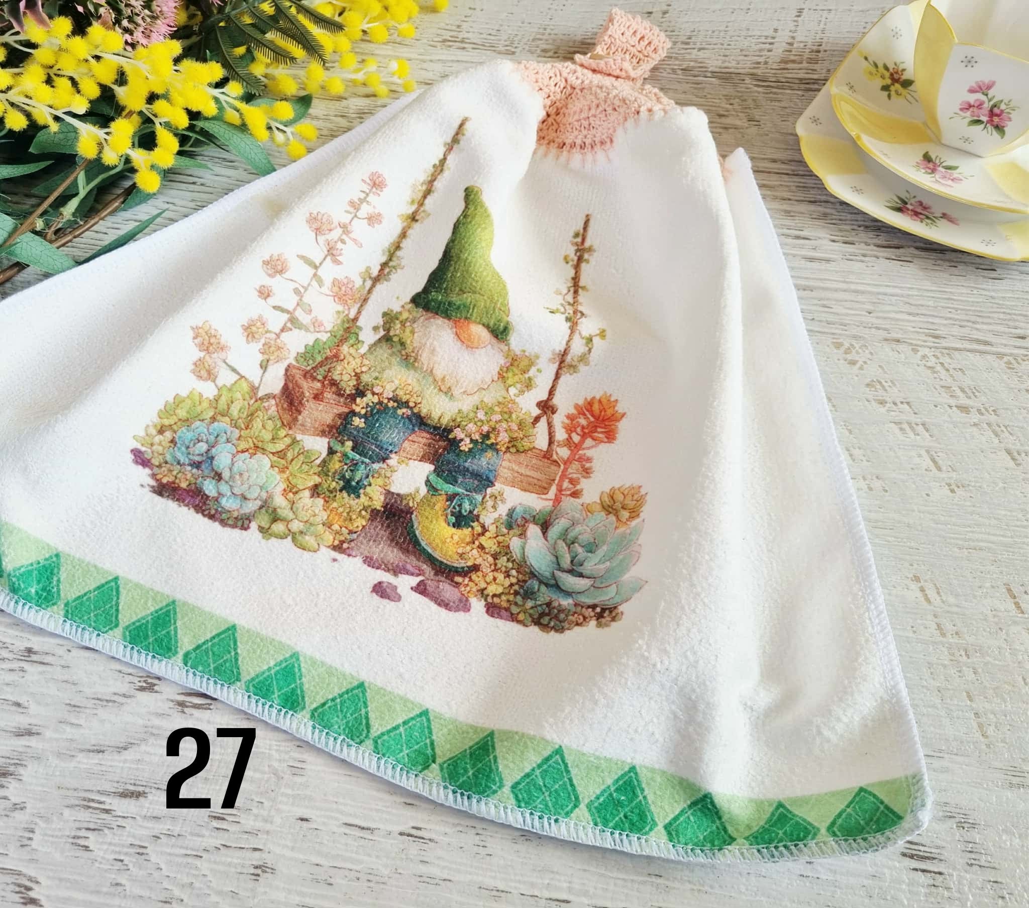 Kitchen Hand Towel | Hanging | Polyester Microfibre | SINGLE LAYER | 9 Styles - 19 - 27