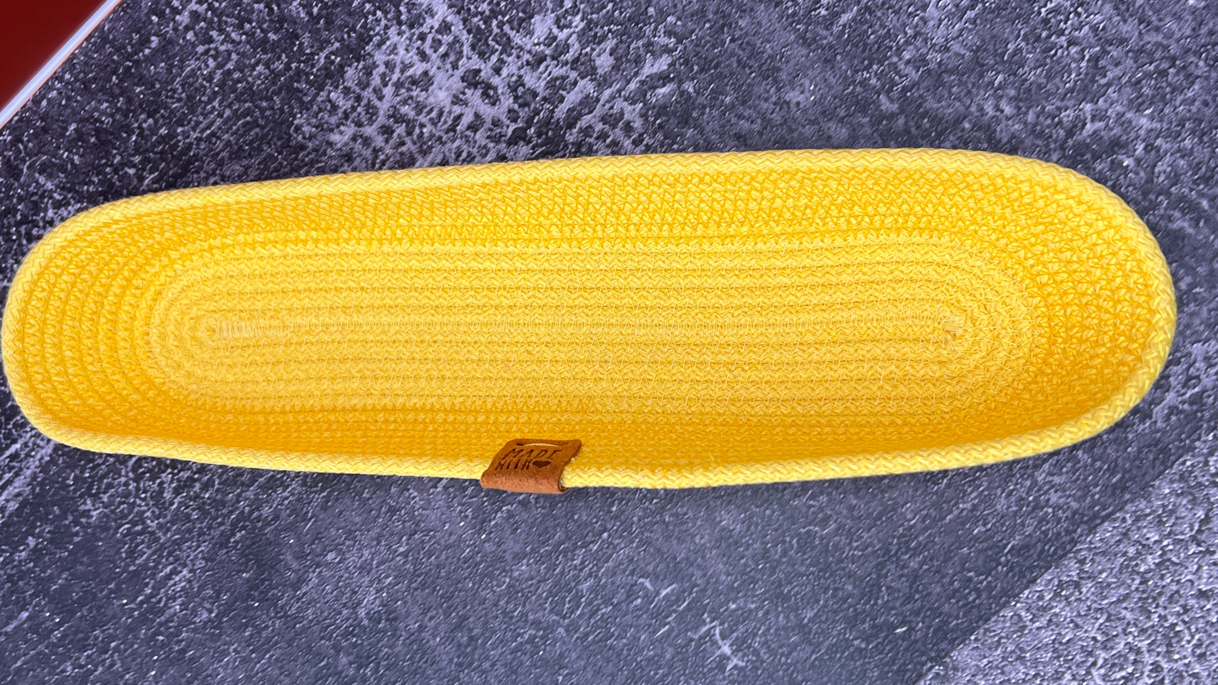 Sunny Yellow Rope Tray / Organiser