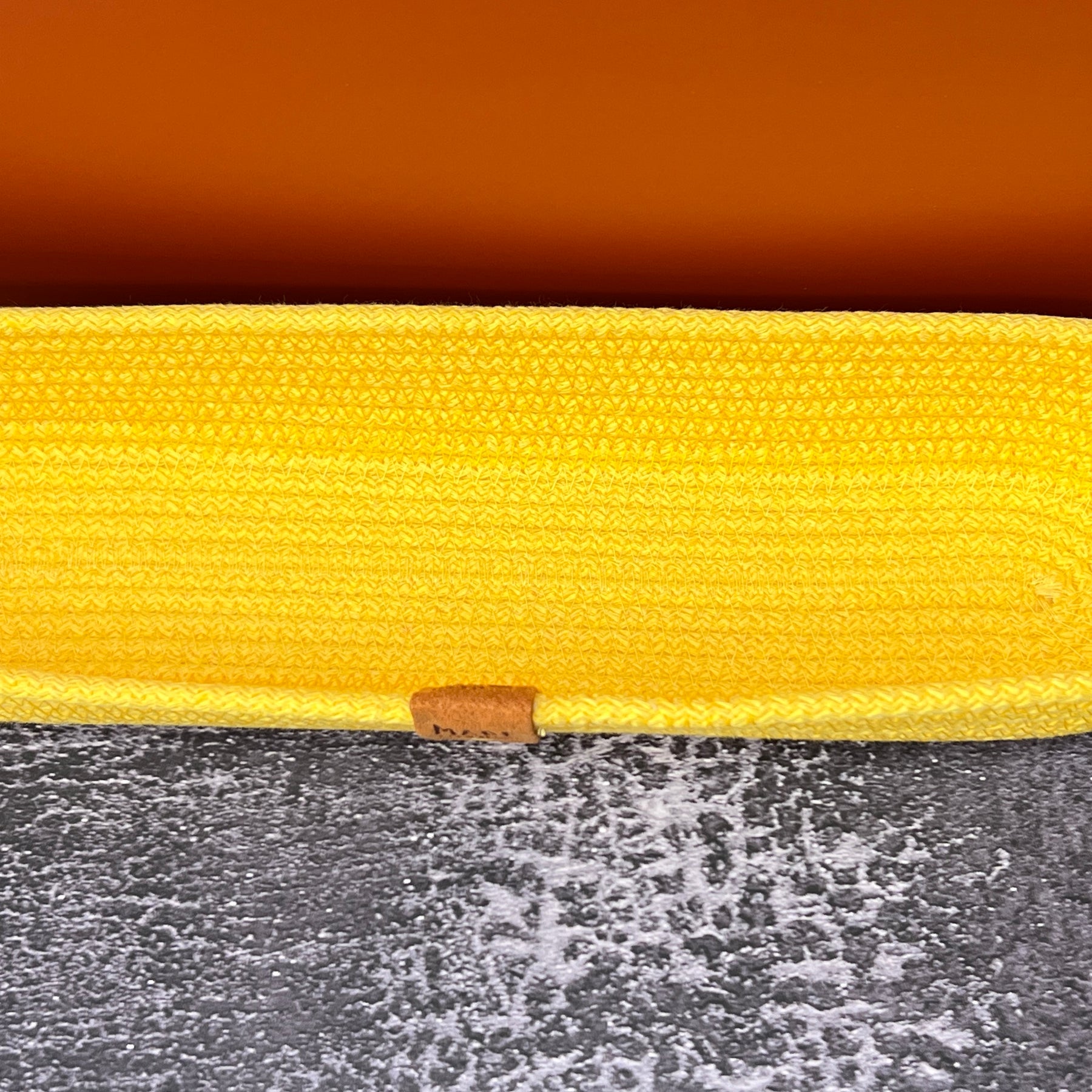 Sunny Yellow Rope Tray / Organiser