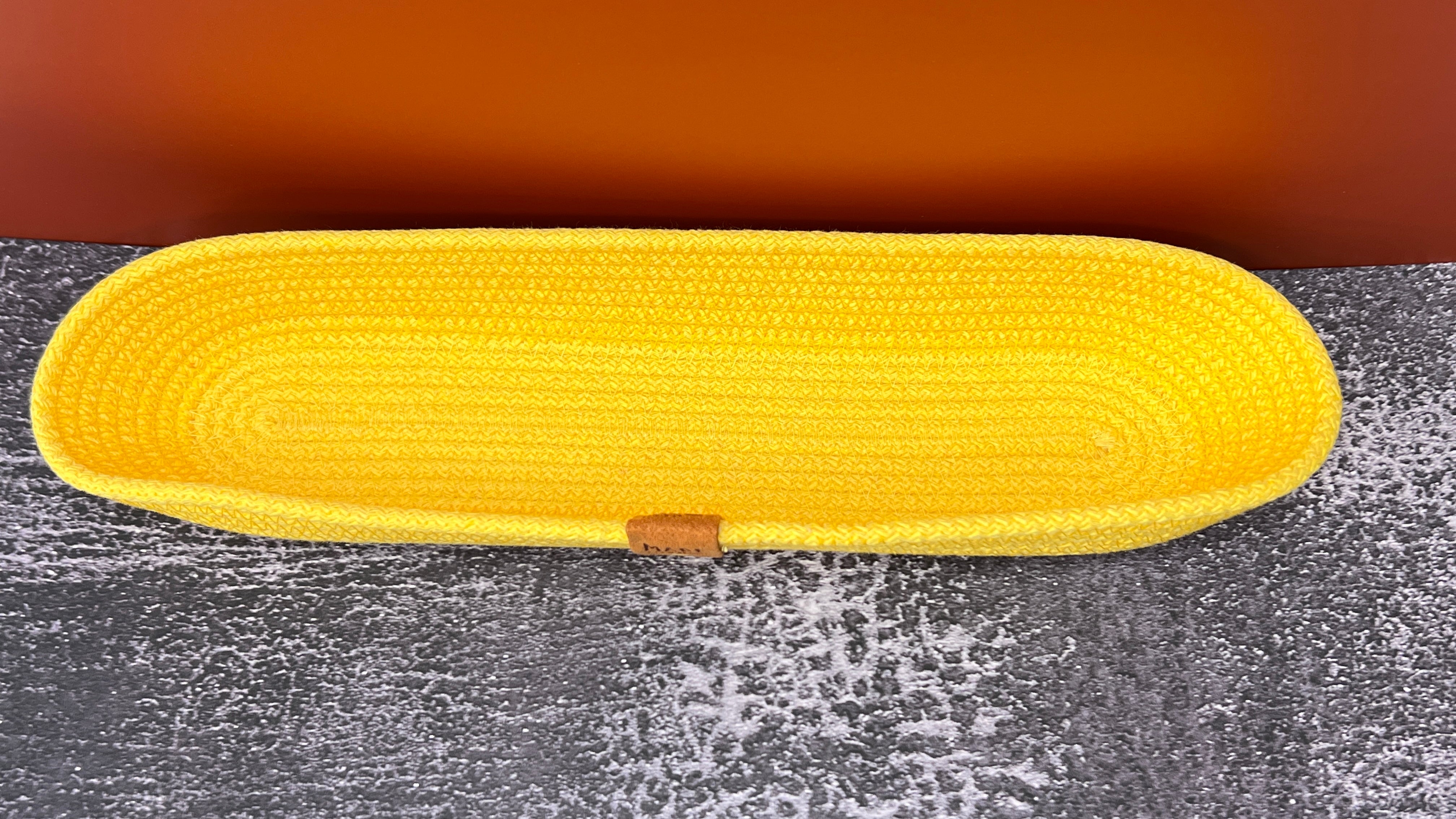 Sunny Yellow Rope Tray / Organiser