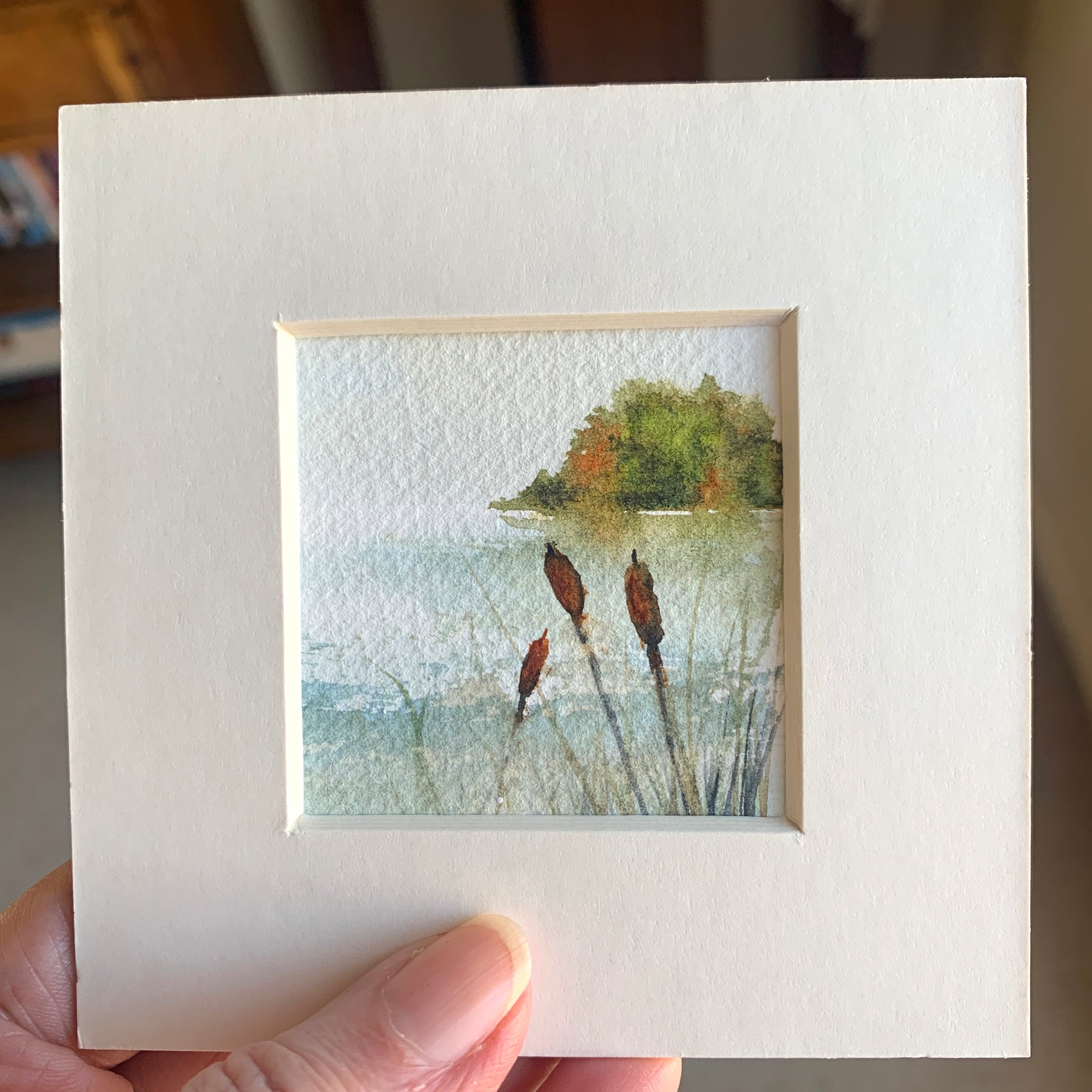 Mini Landscape Hand-painted Watercolour Artwork