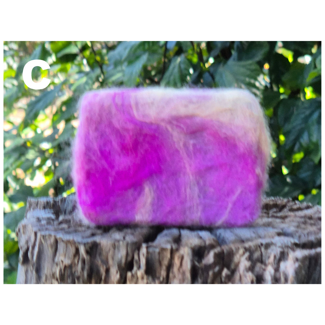 Felted Soap Natural Exfoliant BIODEGRADABLE