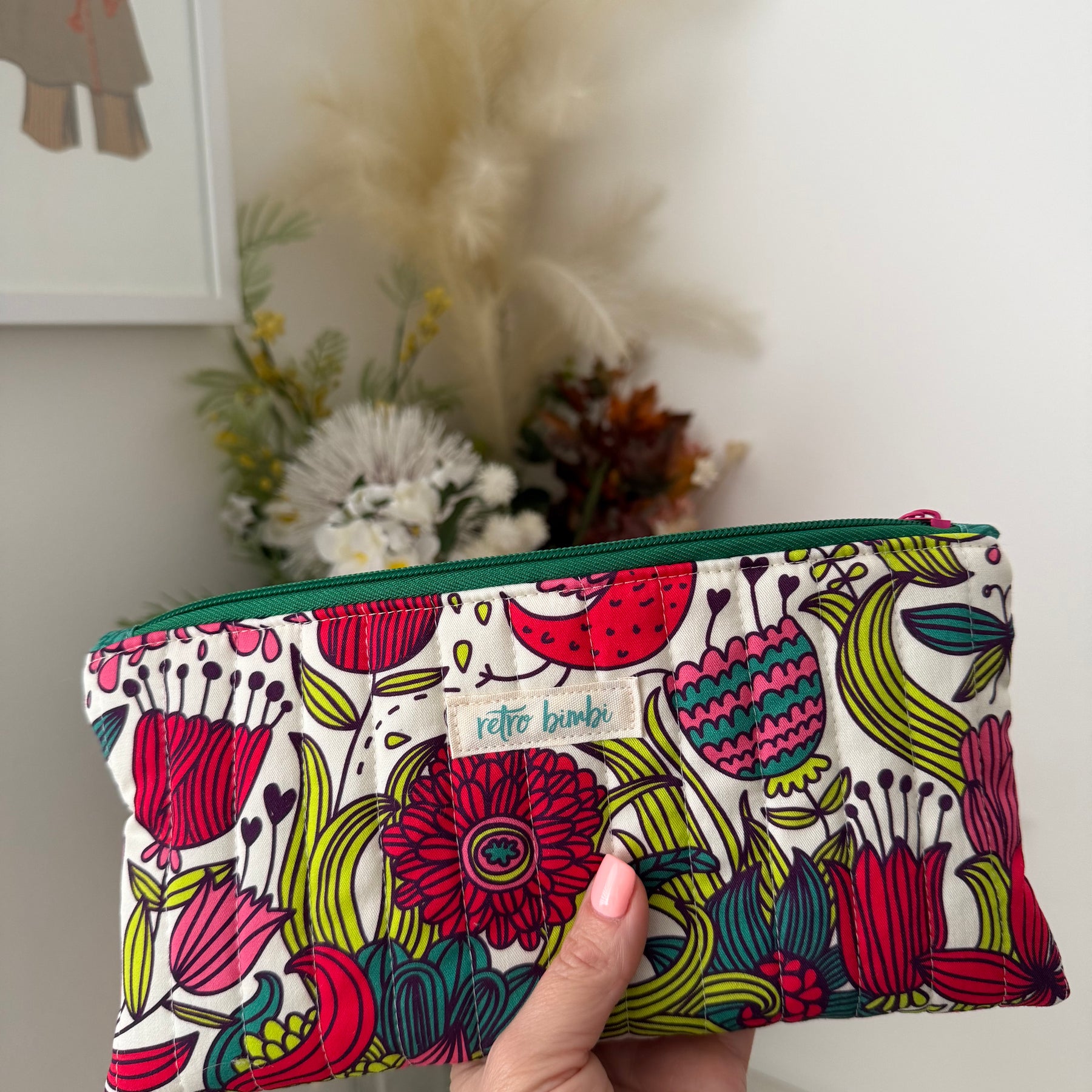 Quilted Pencil Pouch - Various Designs