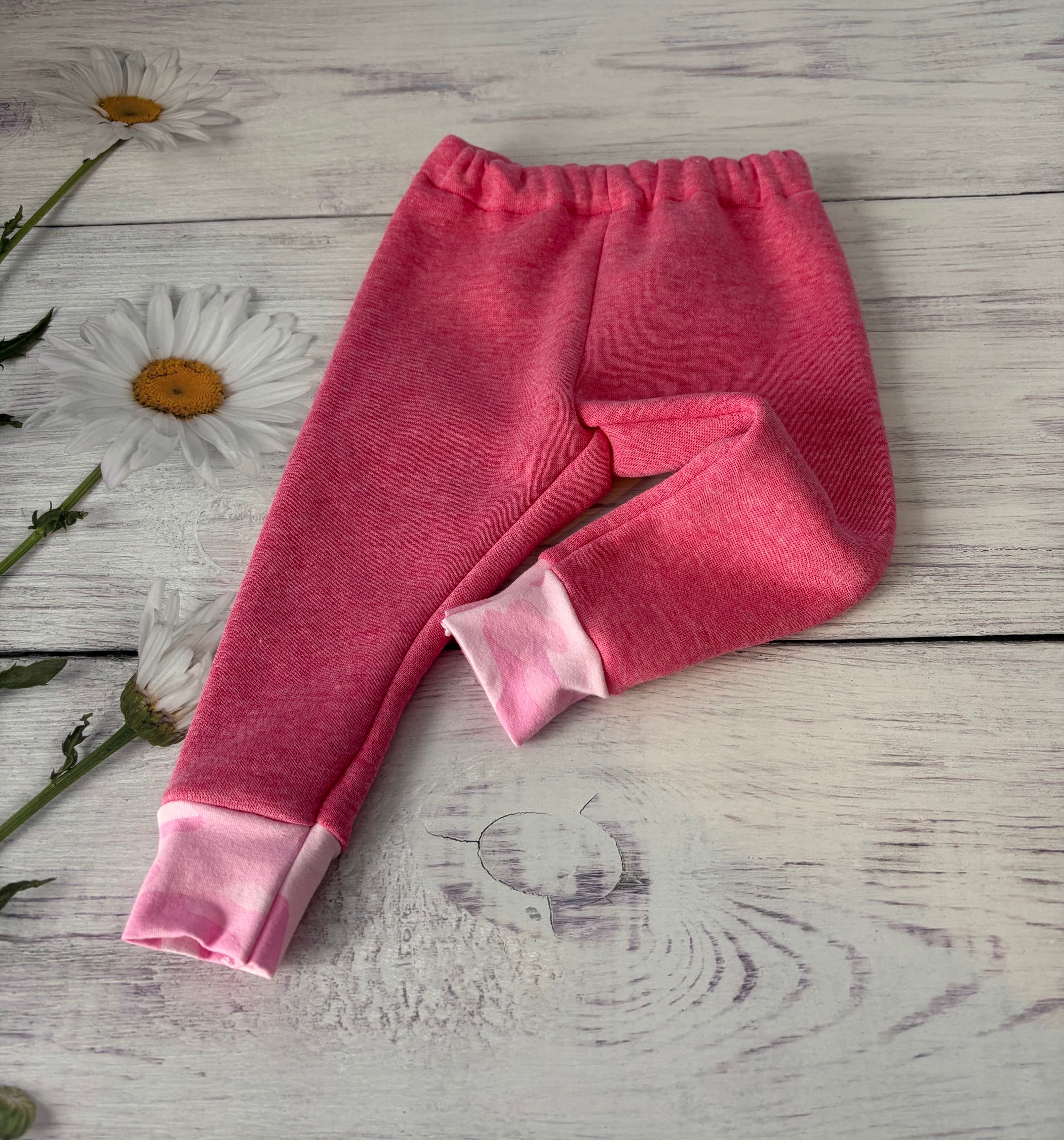 FLEECY LINED TRACKSUIT PANTS - 3-6mths