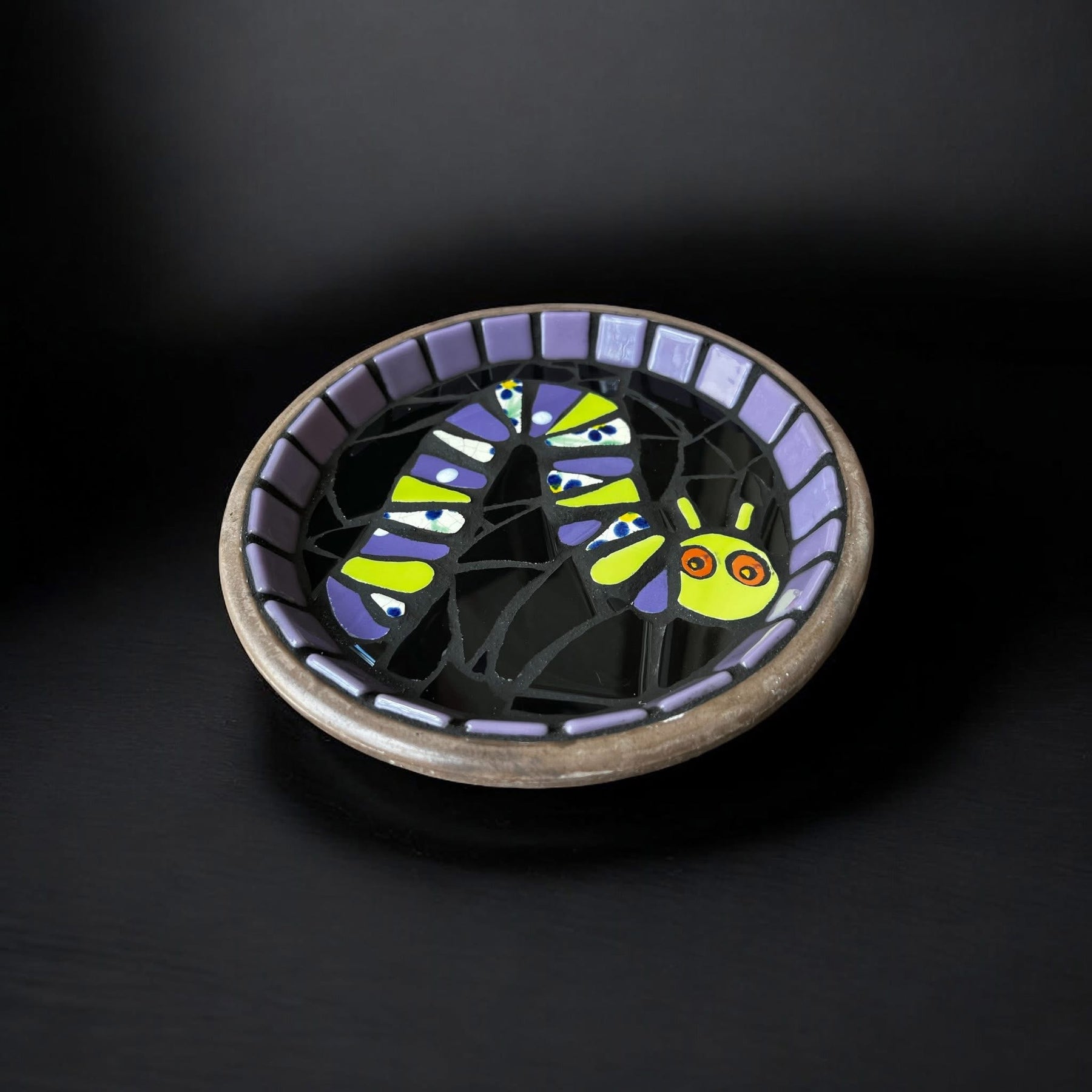 Mosaic Bee/Bird Bath.