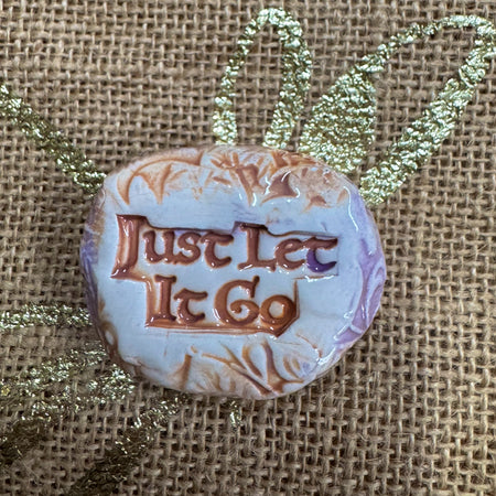 Mindfulness Stone - Just let it go