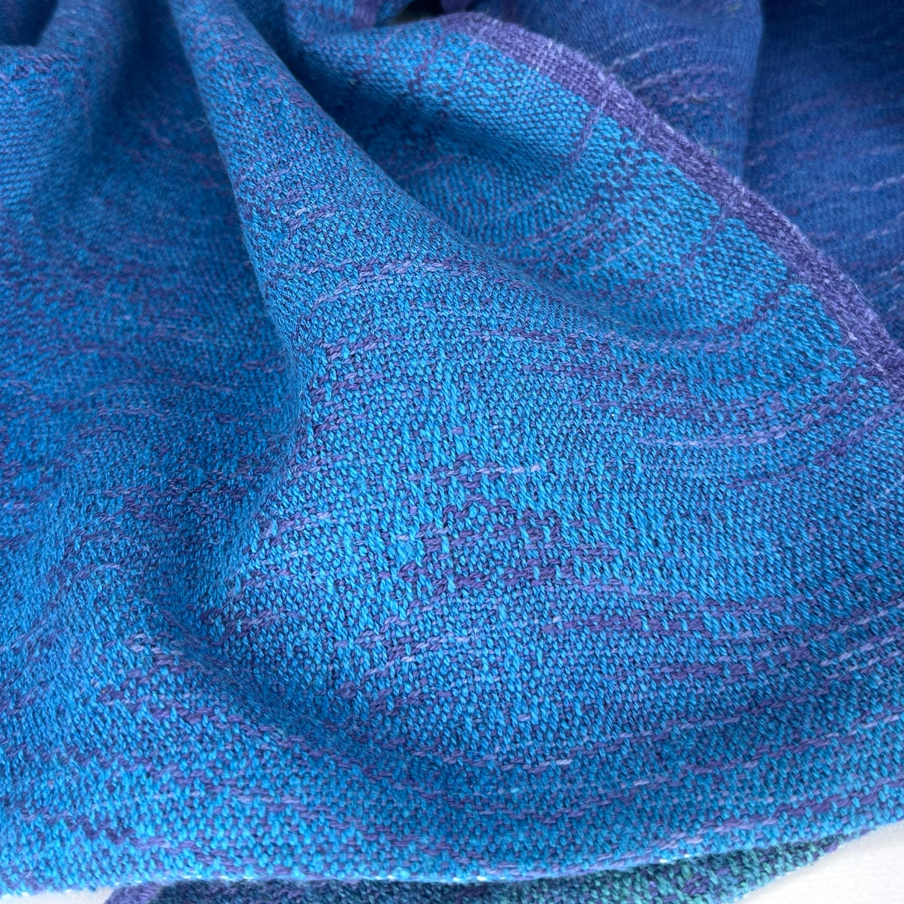 Hand-Dyed and Handwoven Linen/Cotton Tea Towels