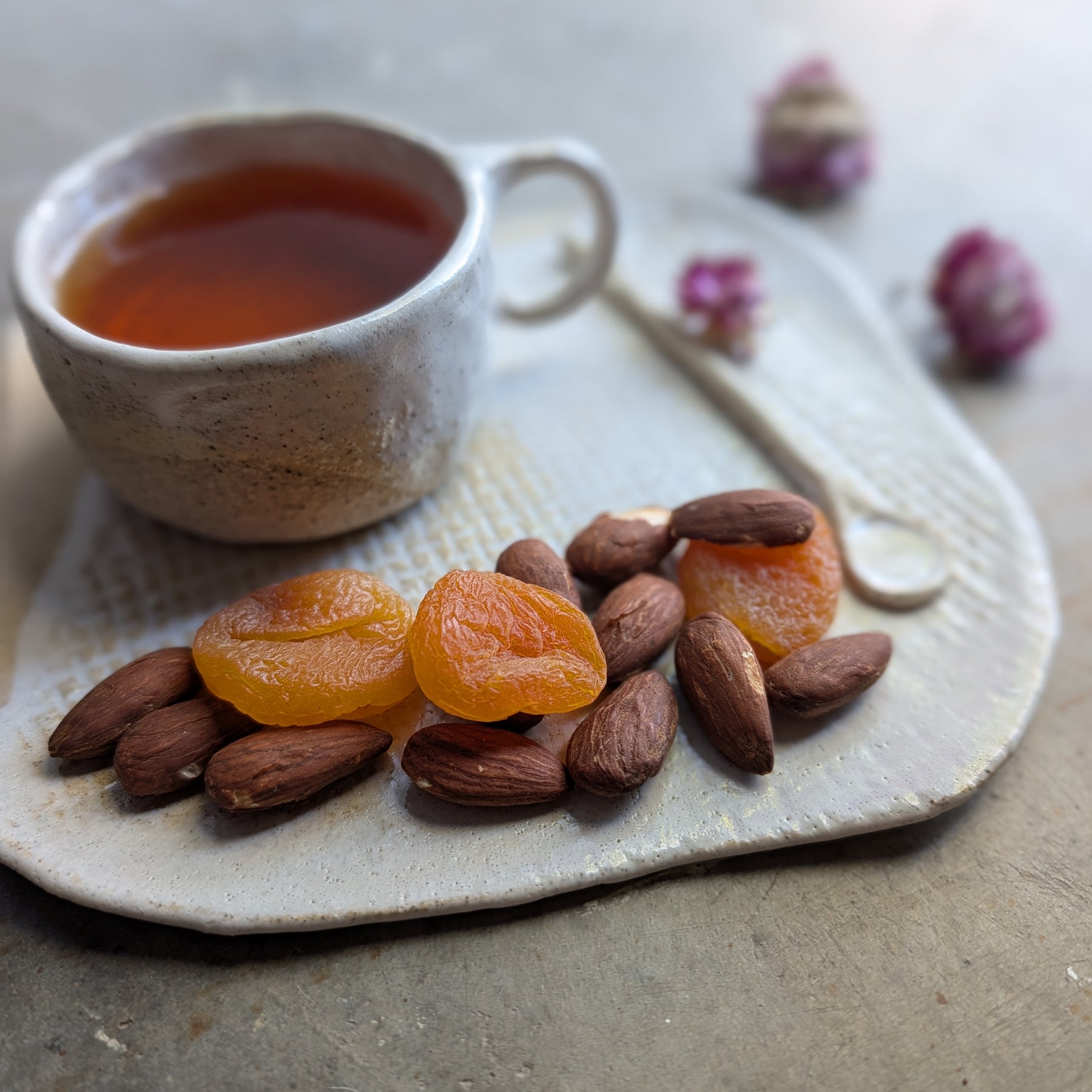 Handmade Ceramic Tea & Treat Set | delicate • earthy • organic