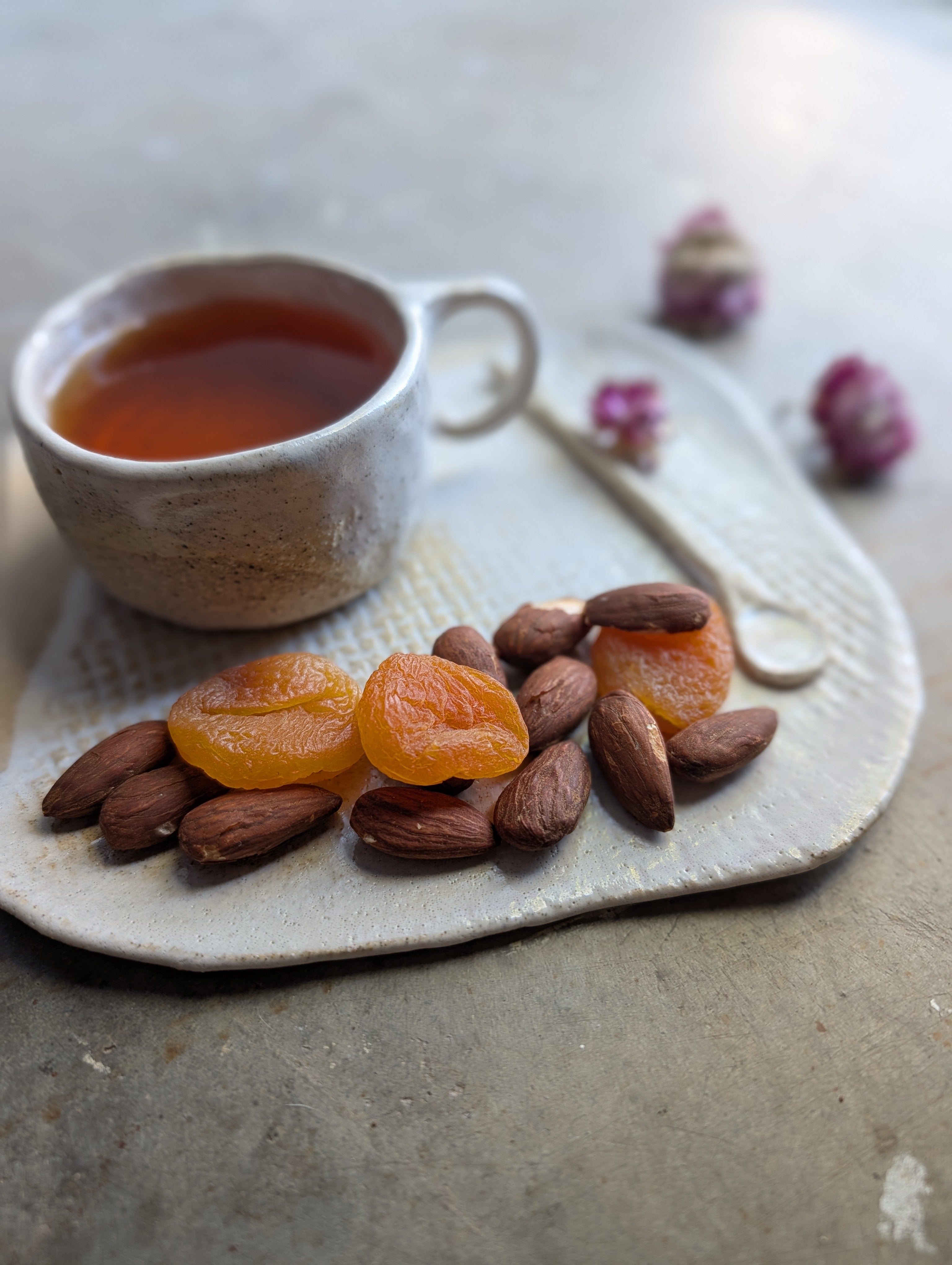 Handmade Ceramic Tea & Treat Set | delicate • earthy • organic