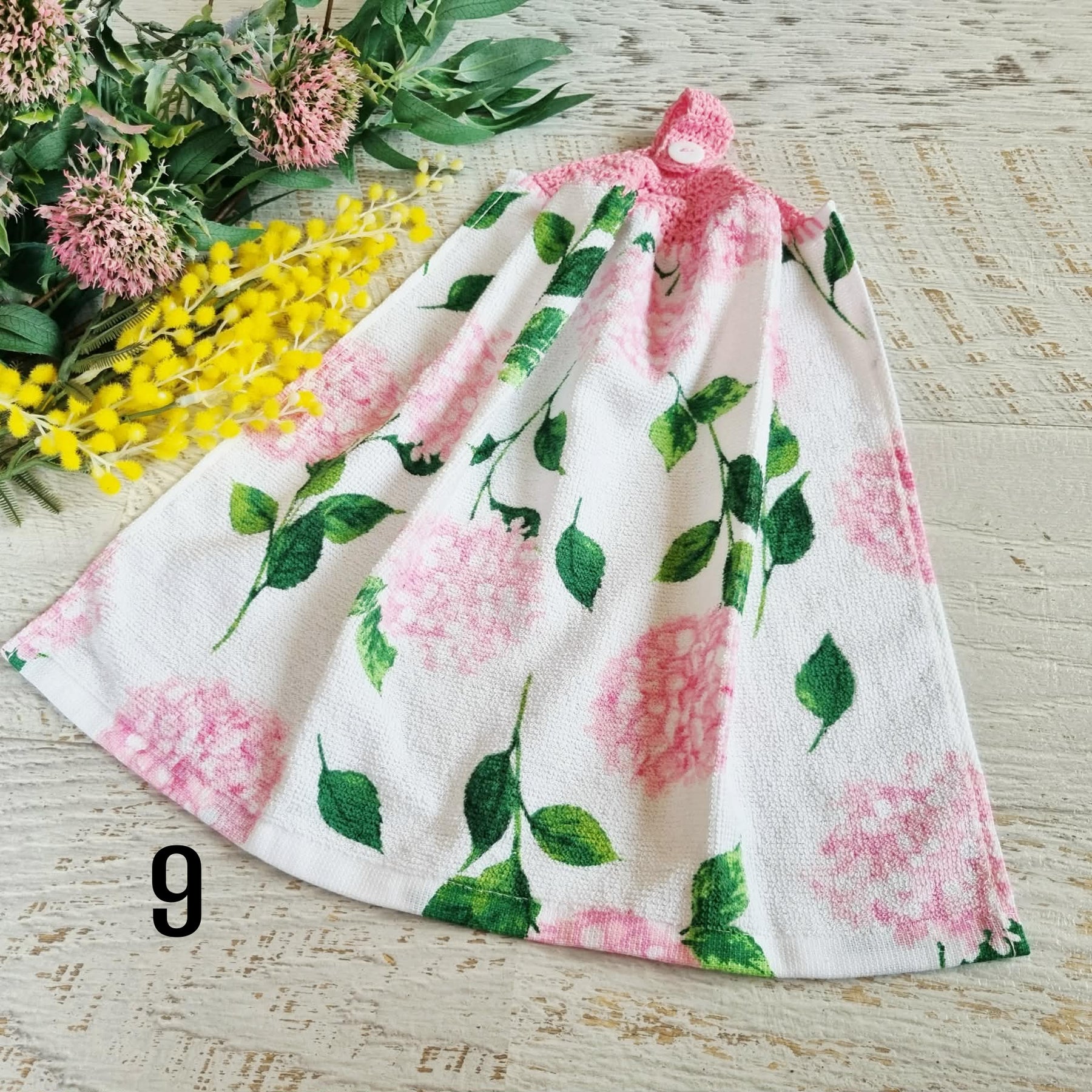 Kitchen Hand Towel | Hanging | Cotton | SINGLE LAYER | 9 Styles - 1-9