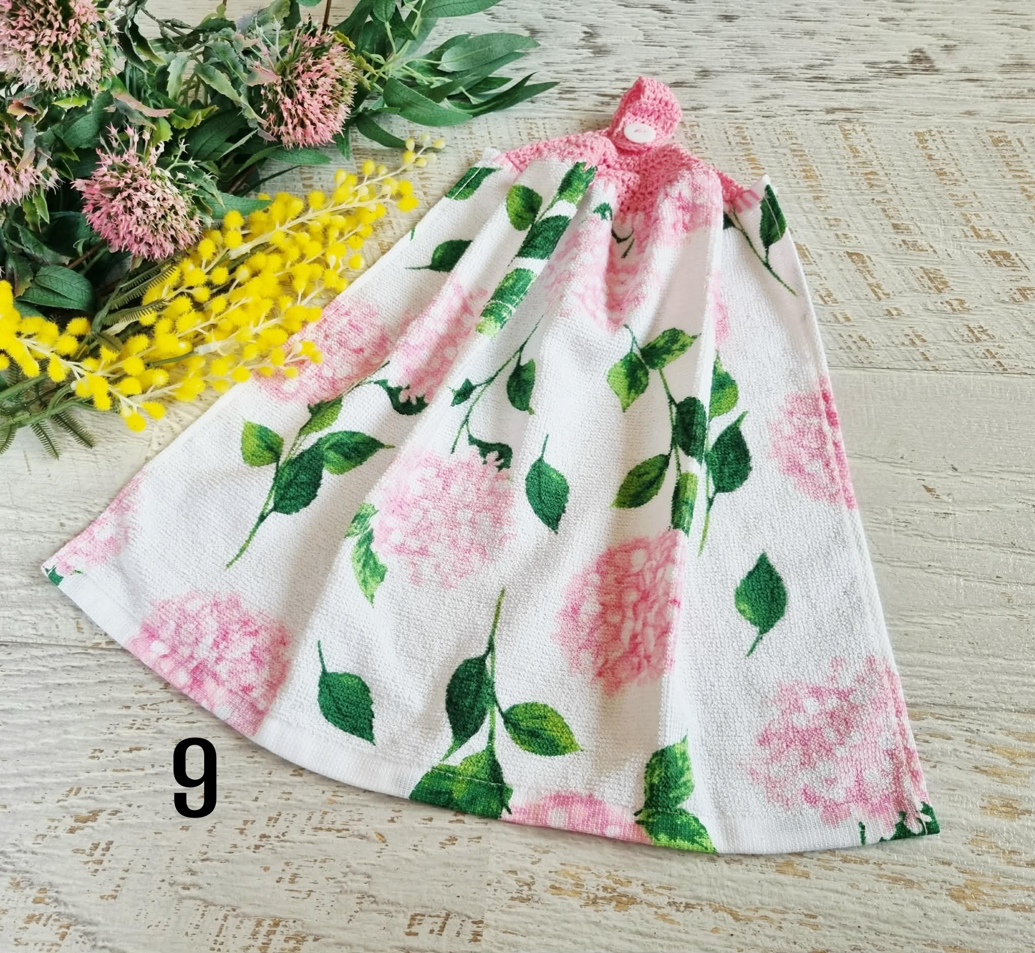 Kitchen Hand Towel | Hanging | Cotton | SINGLE LAYER | 9 Styles - 1-9