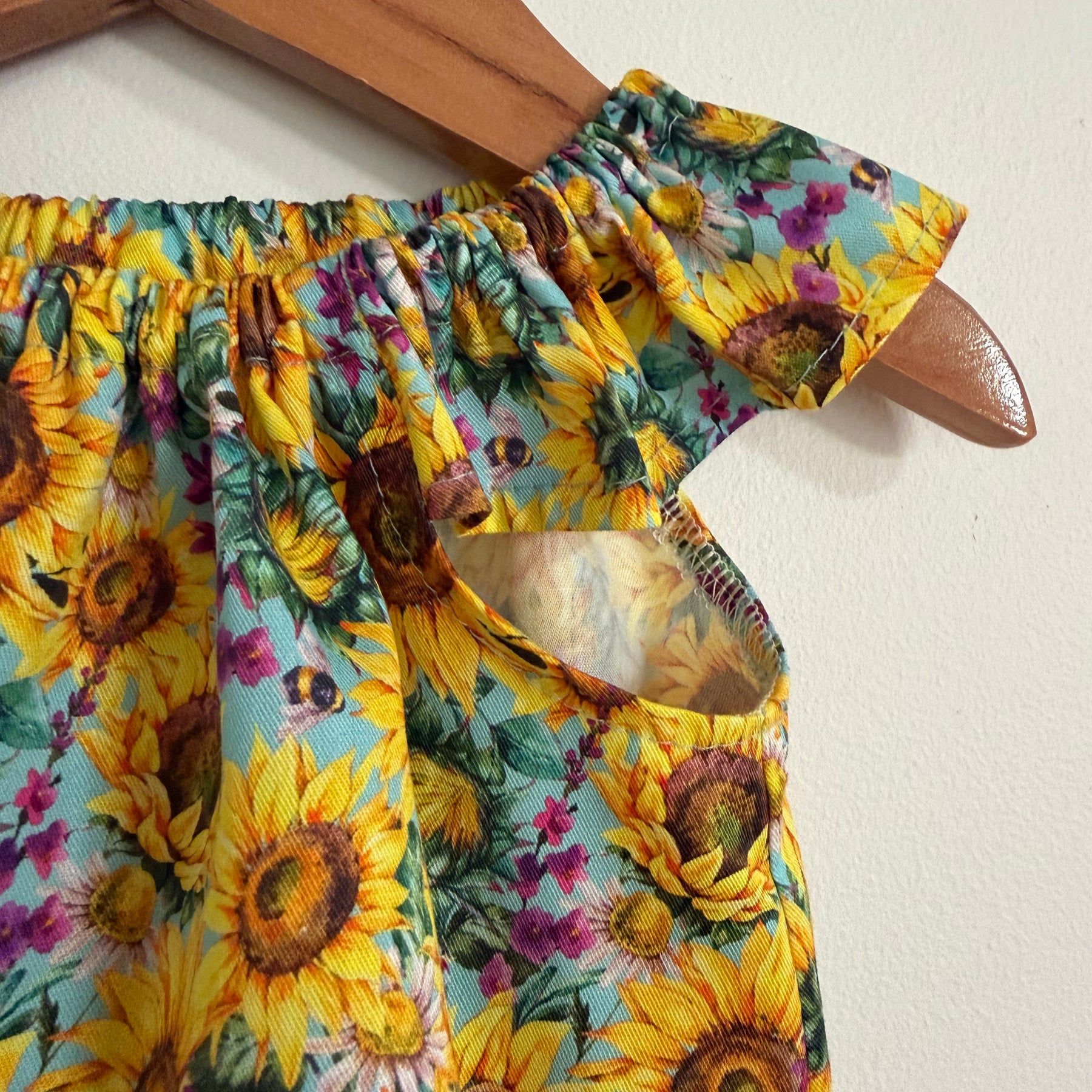 Sunflower Baby Girls Seaside Playsuit