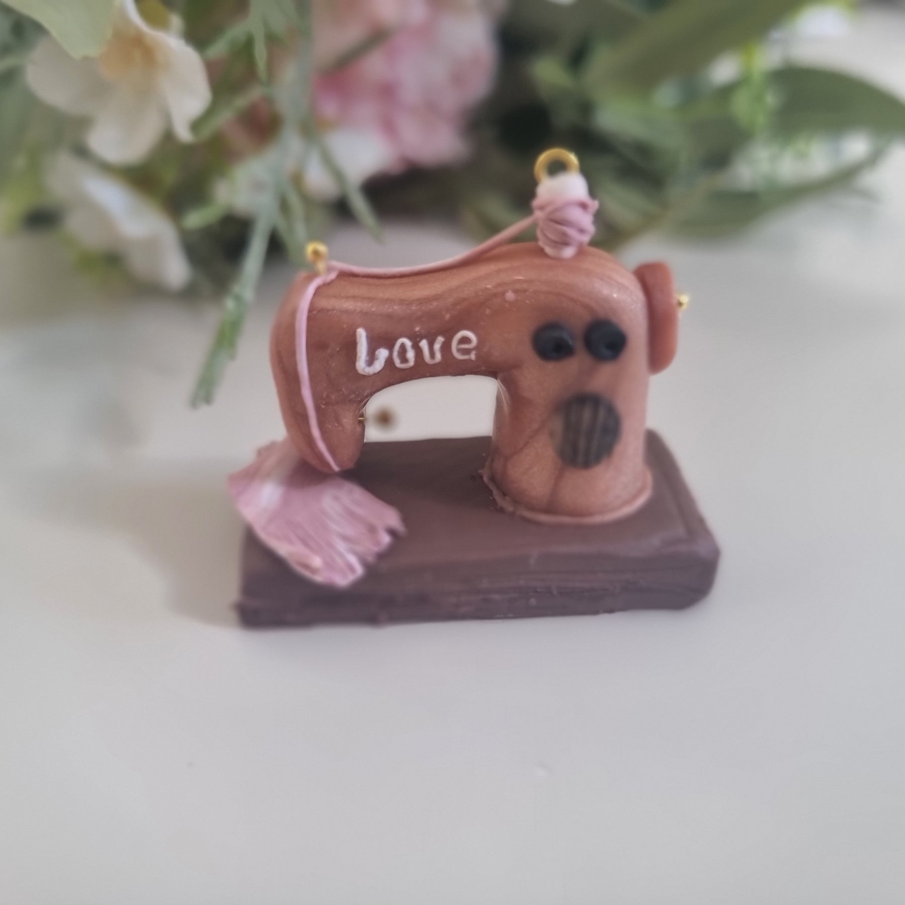 Miniature Sweing Machine - Bacon